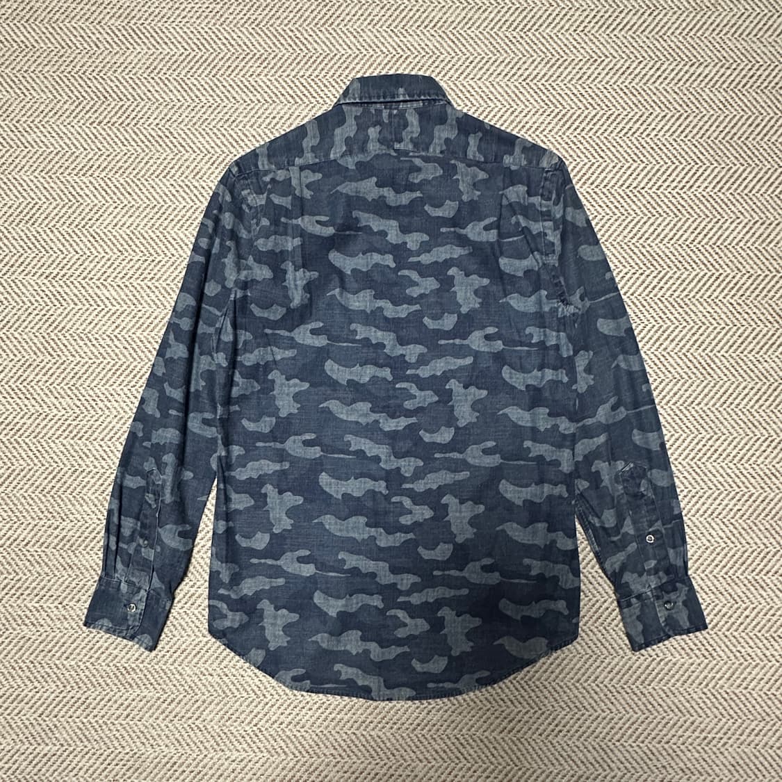POLO RALPH LAUREN indigo camo shirt 상품이미지2