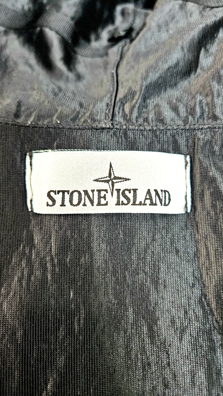 스톤아일랜드 25ss크링클랩스 후드 바람막이자켓 블랙(M) 상품이미지5