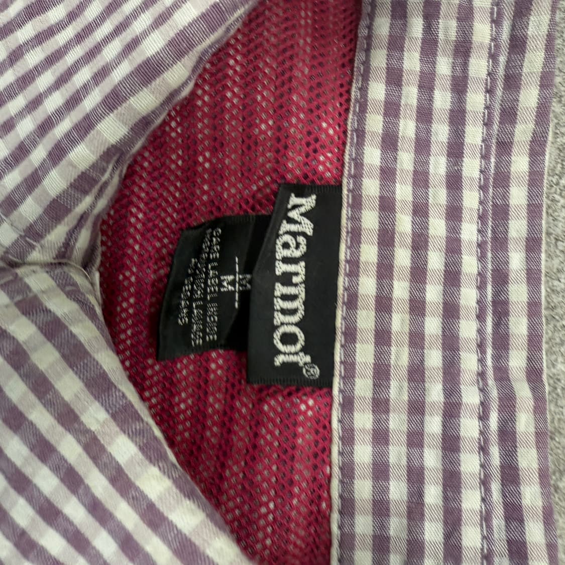 마모트 체크 셔츠 상품이미지7