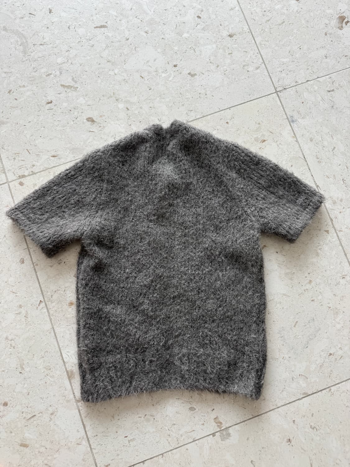 아워레가시 Our Legacy 슈렁큰 니트 가디건 32 그레이 상품이미지4