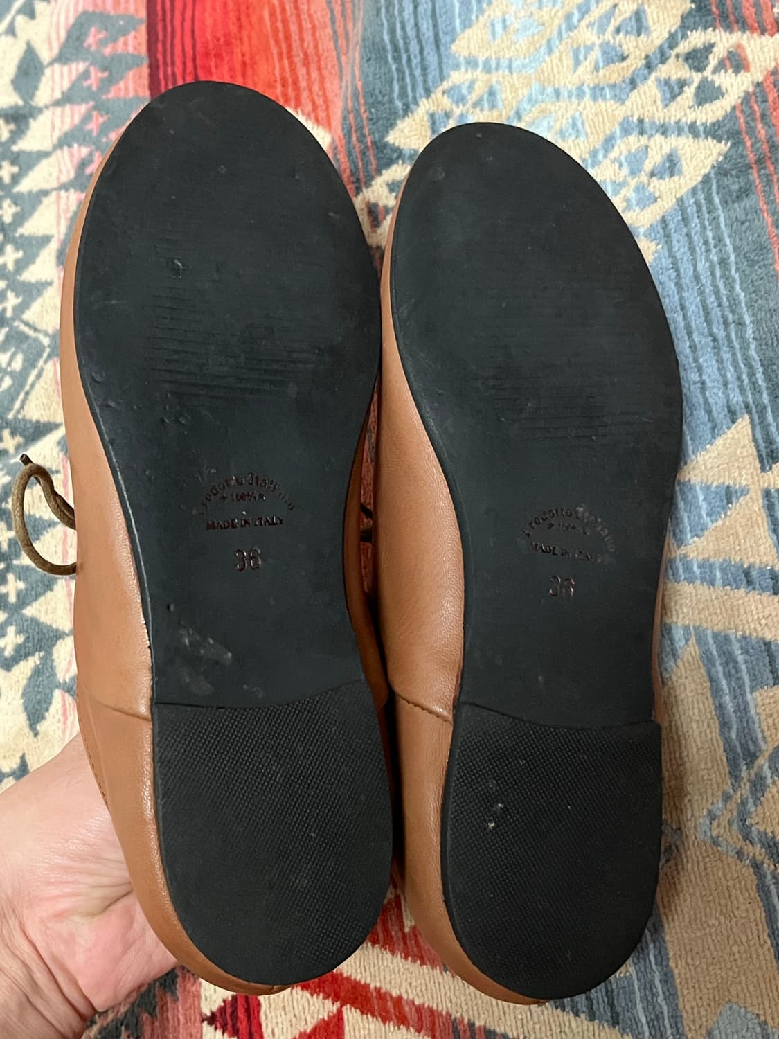 Made in Italy lambskin flat shoes 상품이미지5