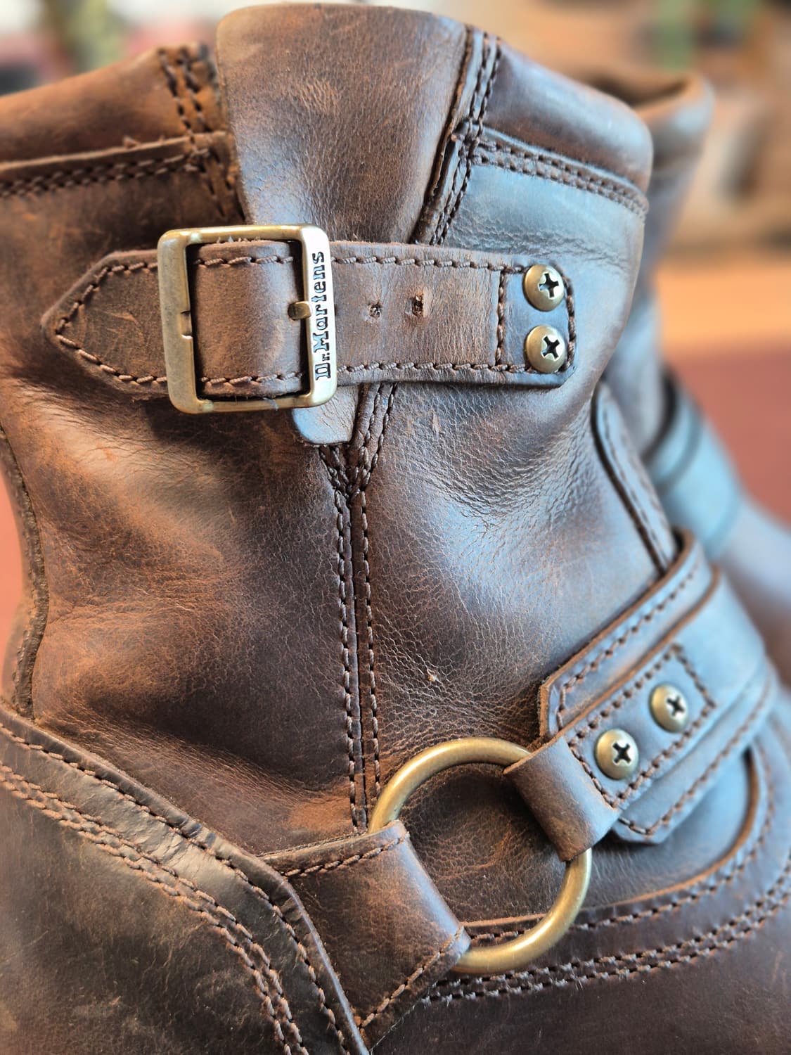 실착용1회 250(US7M)닥터마틴 버클스트랩부츠 상품이미지8