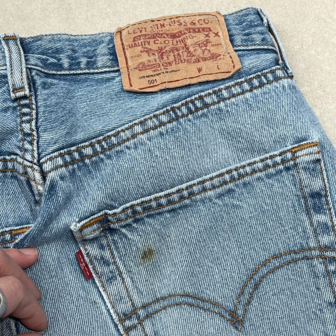 리바이스 501 데님팬츠 s08990 상품이미지6
