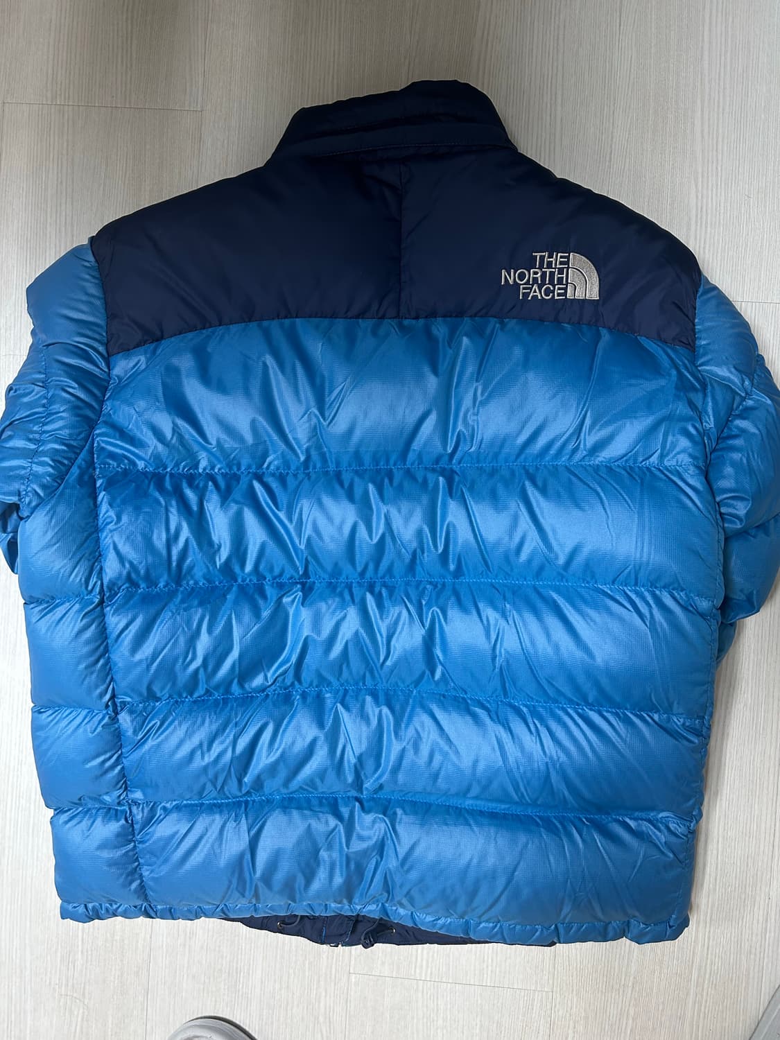 노스페이스 눕시 패딩 블루 M 상품이미지6