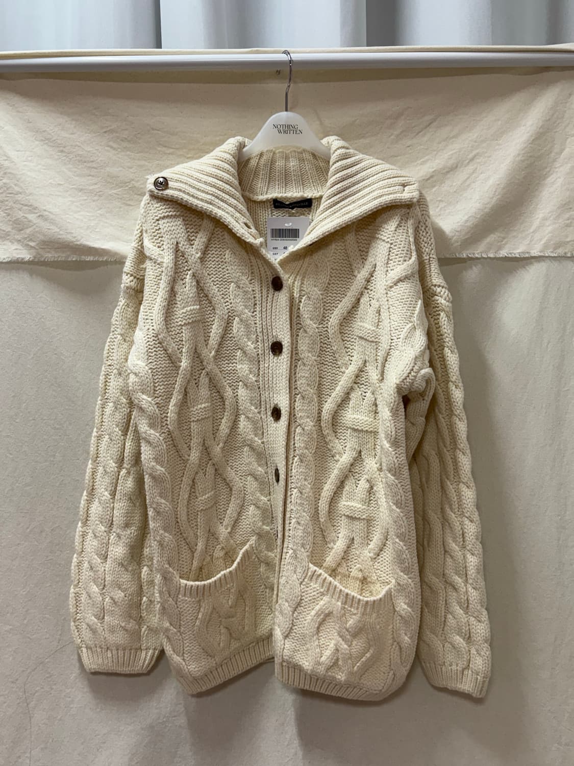 브랜디멜빌 오버핏 니트가디건 상품이미지1