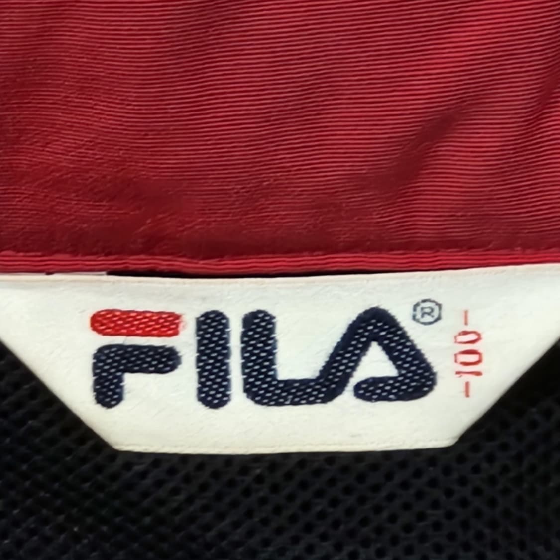 FILA 필라 블랙 바람막이 자켓 (100) 상품이미지3