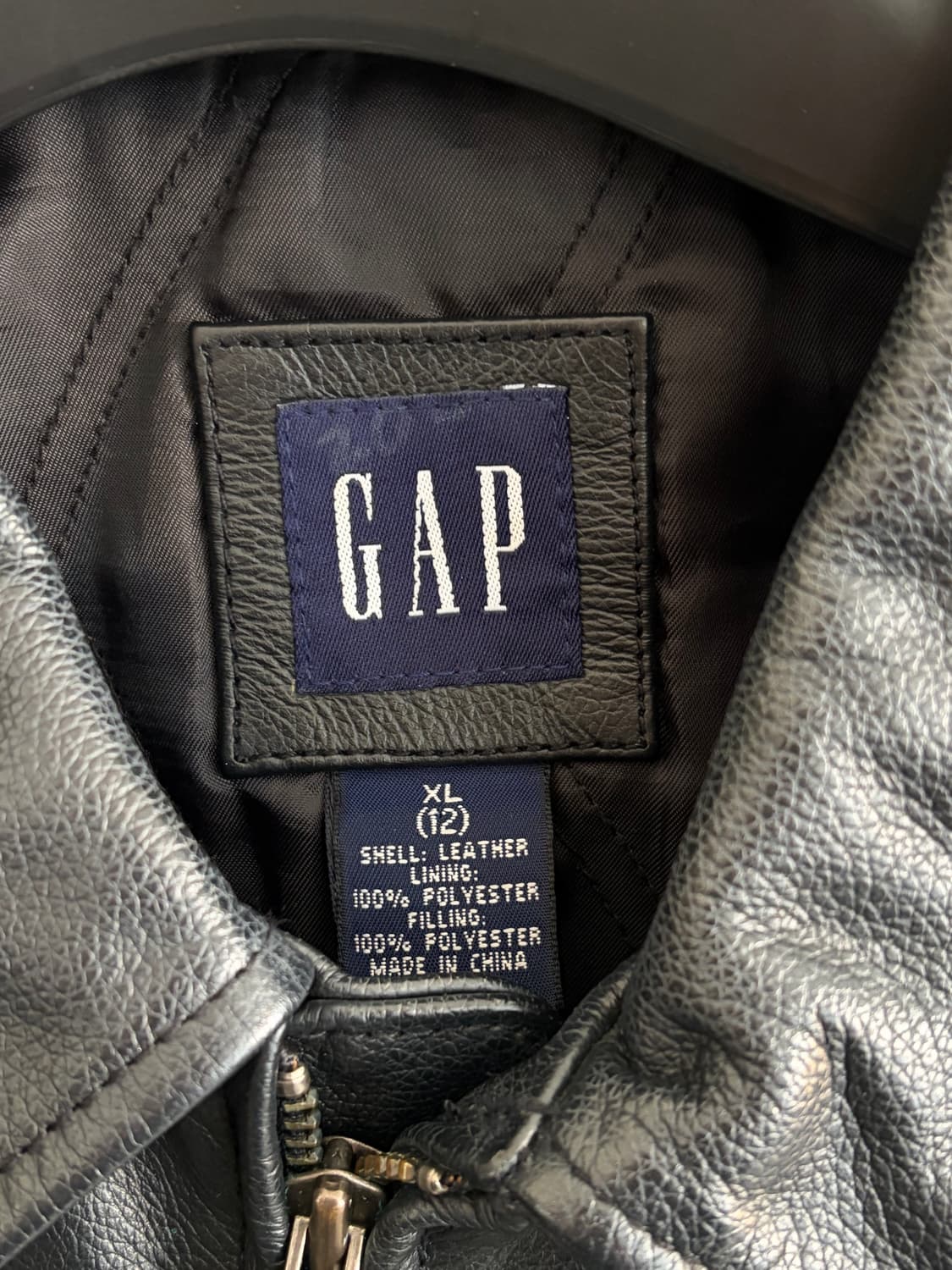 올드 갭 레더자켓 상품이미지5