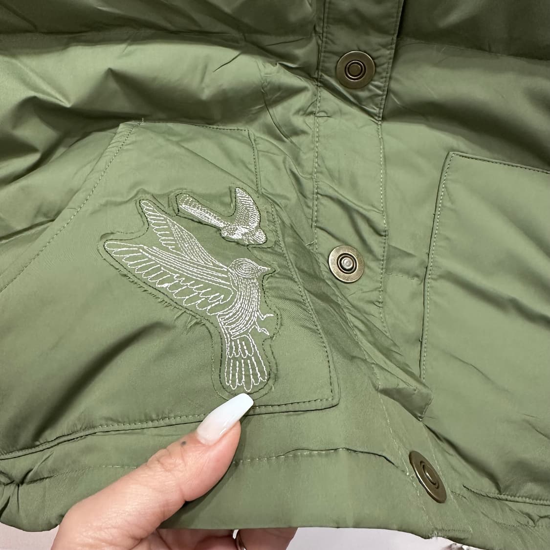 올드네이비 프로스트프리 푸퍼 다운 패딩 조끼M-L 상품이미지6