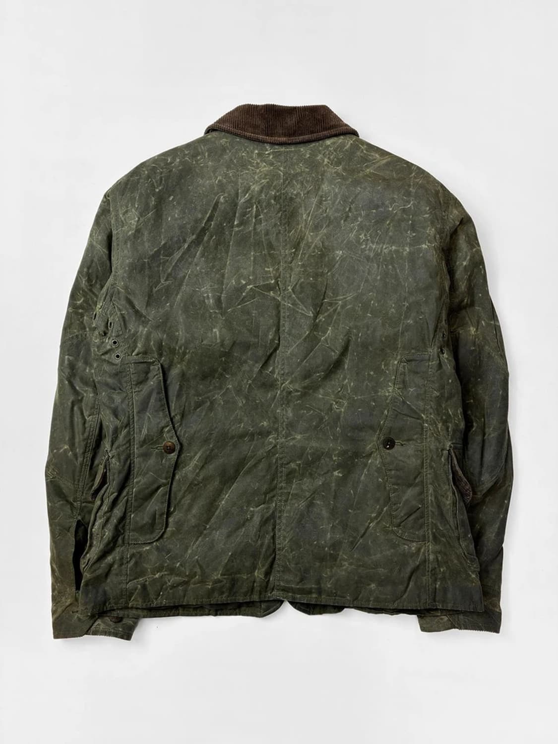 폴로 랄프로렌 90's 오일 클로스 왁스 모호크 헌팅 자켓 PN5654 상품이미지5