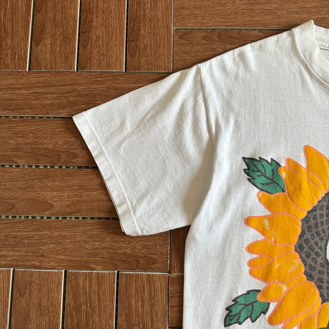 90’s Peanuts snoopy usa made 1/2 tee 상품이미지3