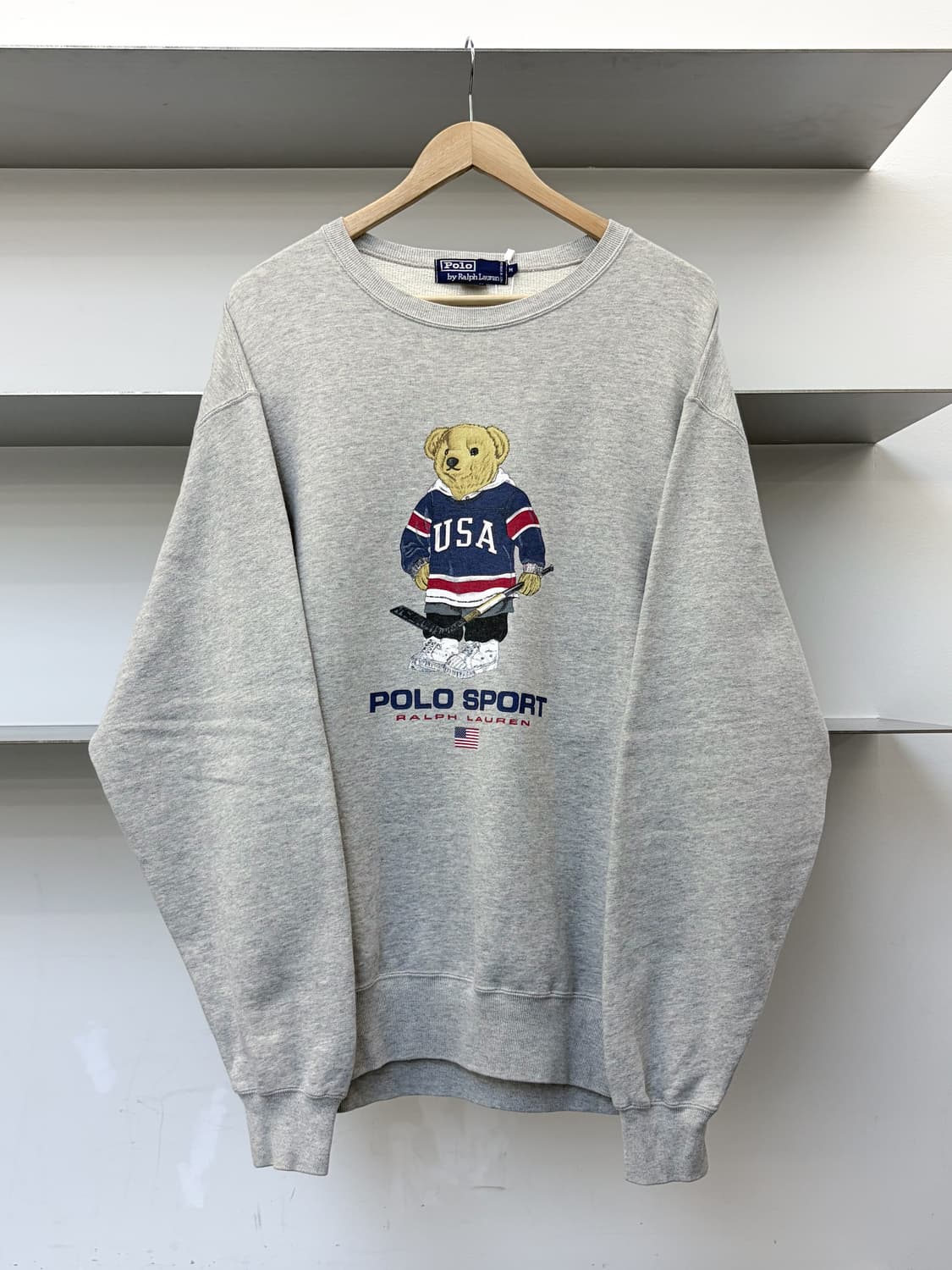 폴로랄프로렌 90s 폴로 하키 베어 스웻셔츠 상품이미지1