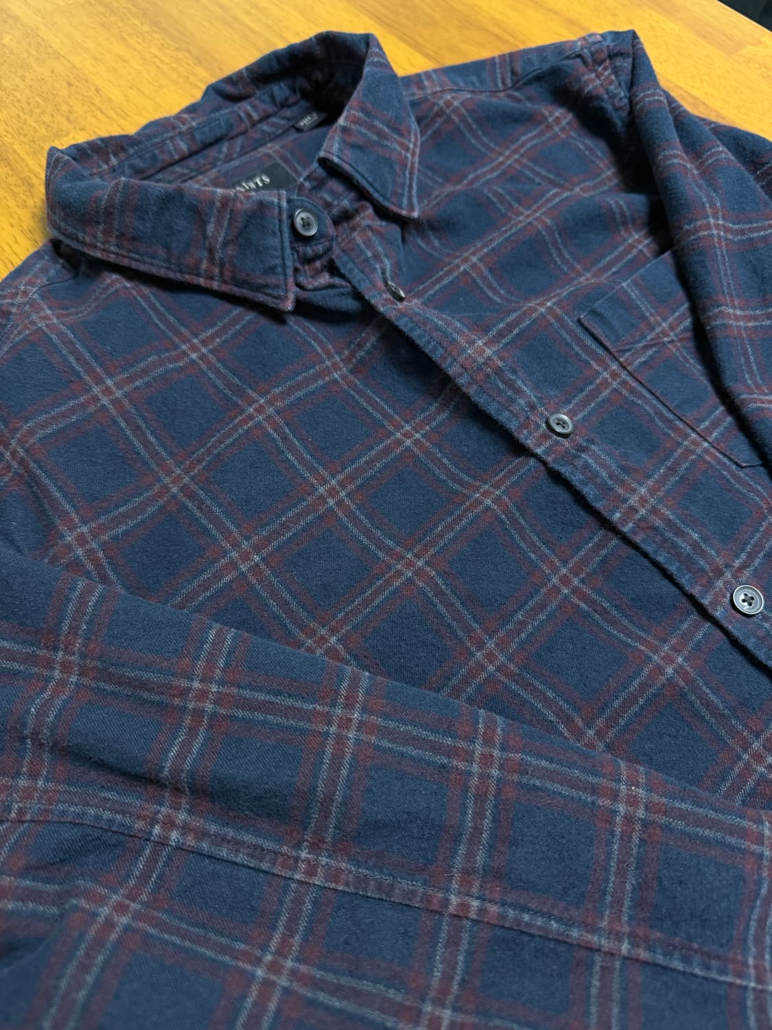 [100] 올세인츠 체크 셔츠 상품이미지2