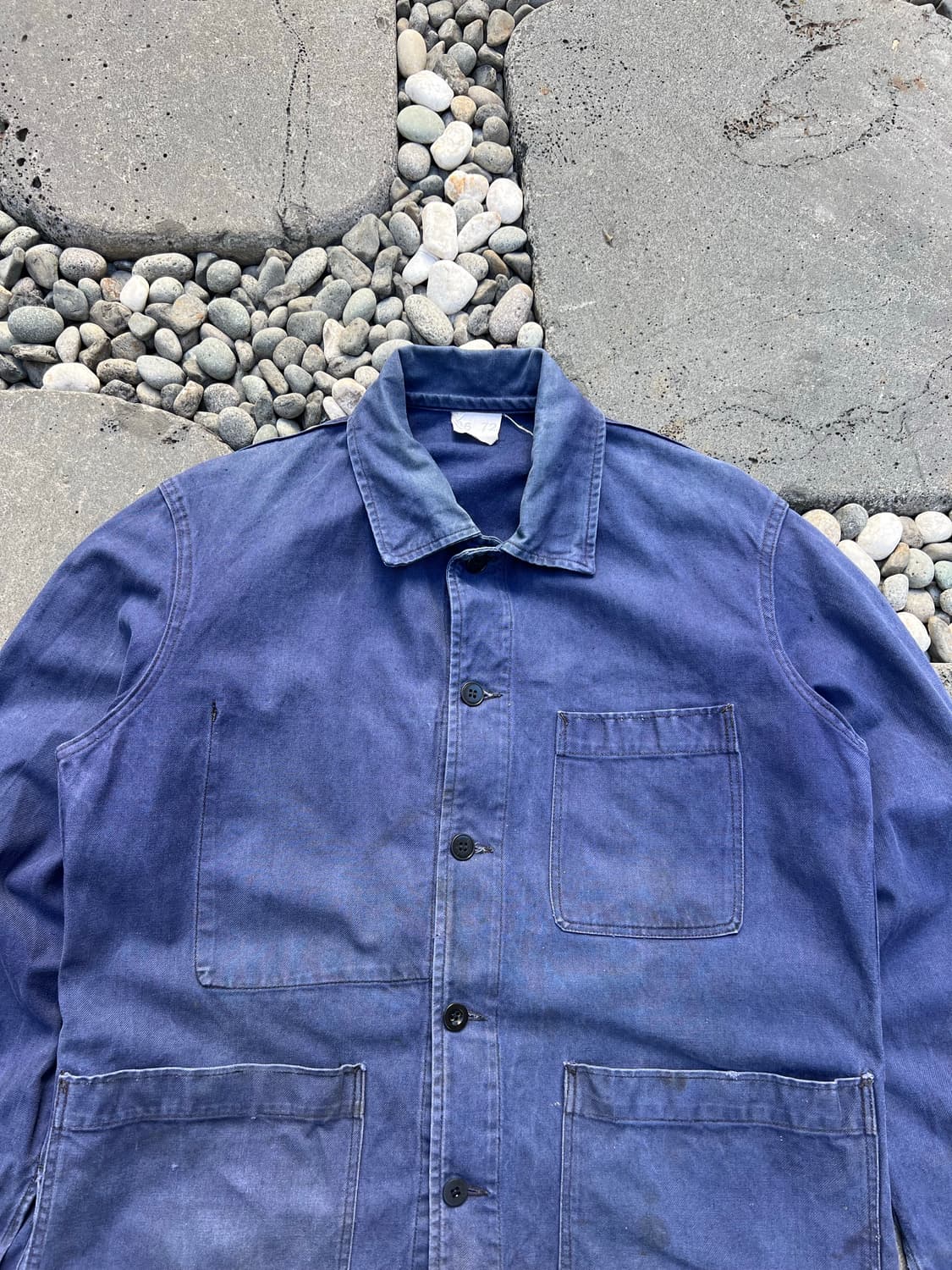 FADED BLUE OLD VINTAGE FRENCH 빈티지프렌치워크자켓 상품이미지3