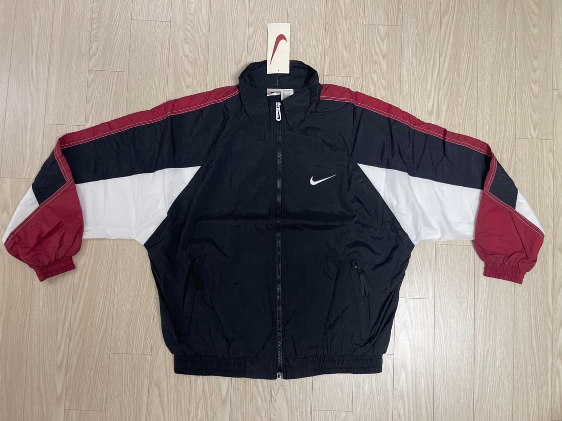 나이키 빈티지 90s 올드 나일론 자켓 NIKE OLD 1990 L 상품이미지1