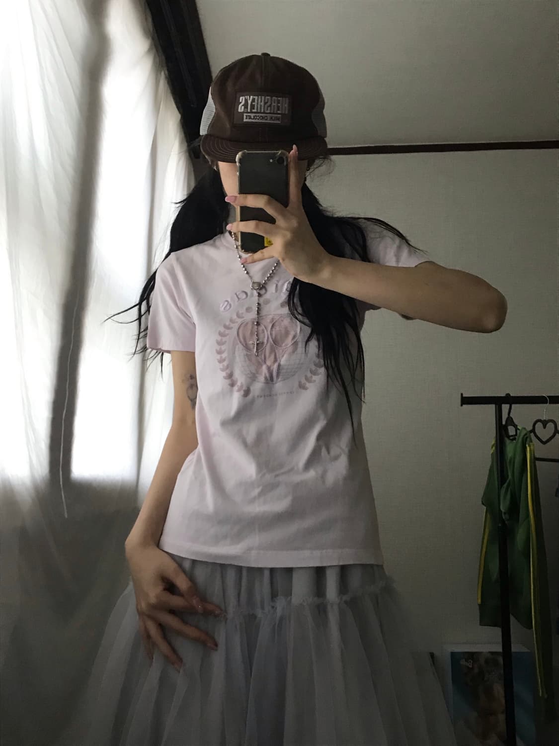 아디다스 페일핑크 반팔티셔츠 상품이미지1