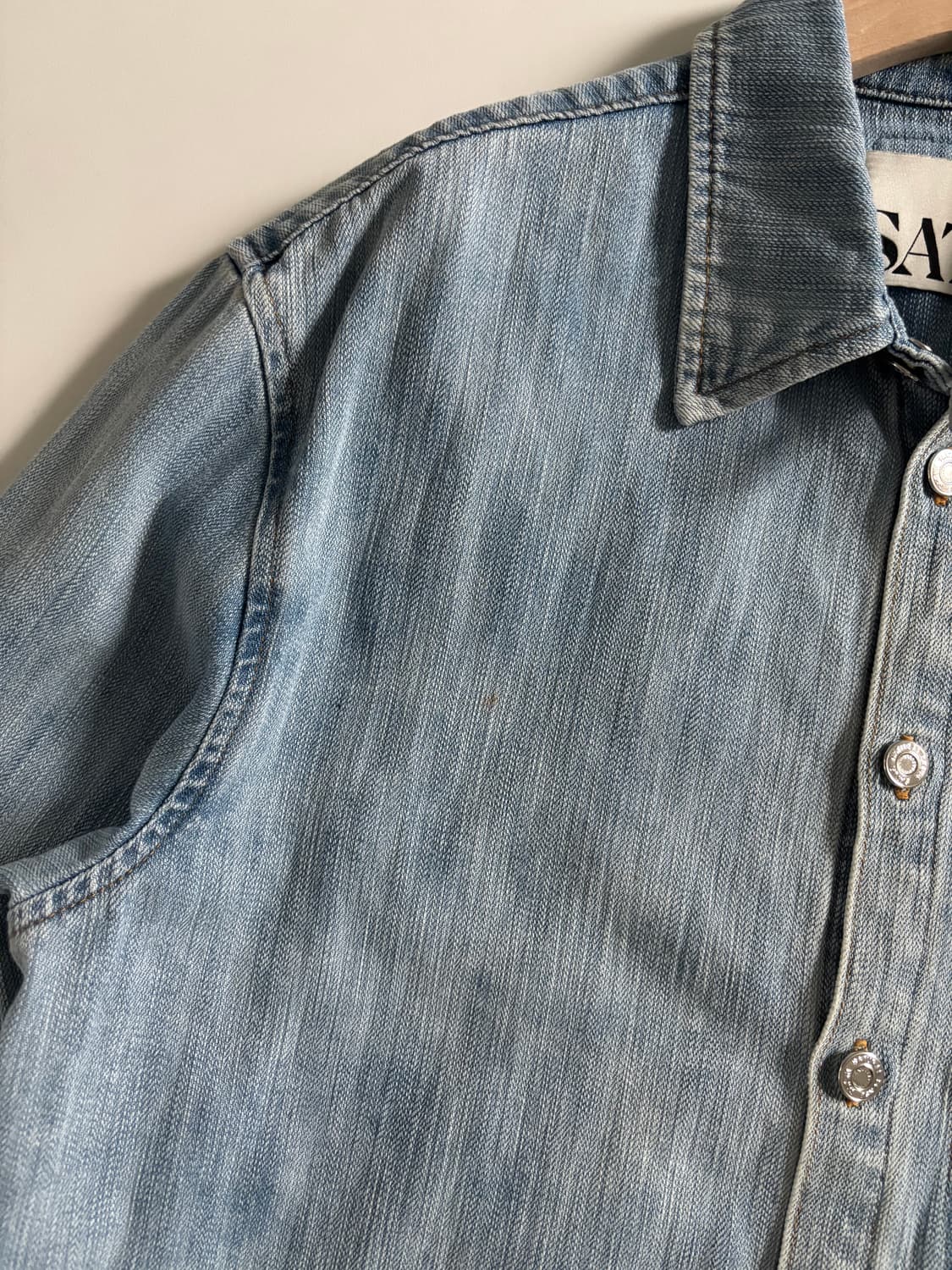 Satur 새터 데님 셔츠자켓 상품이미지10