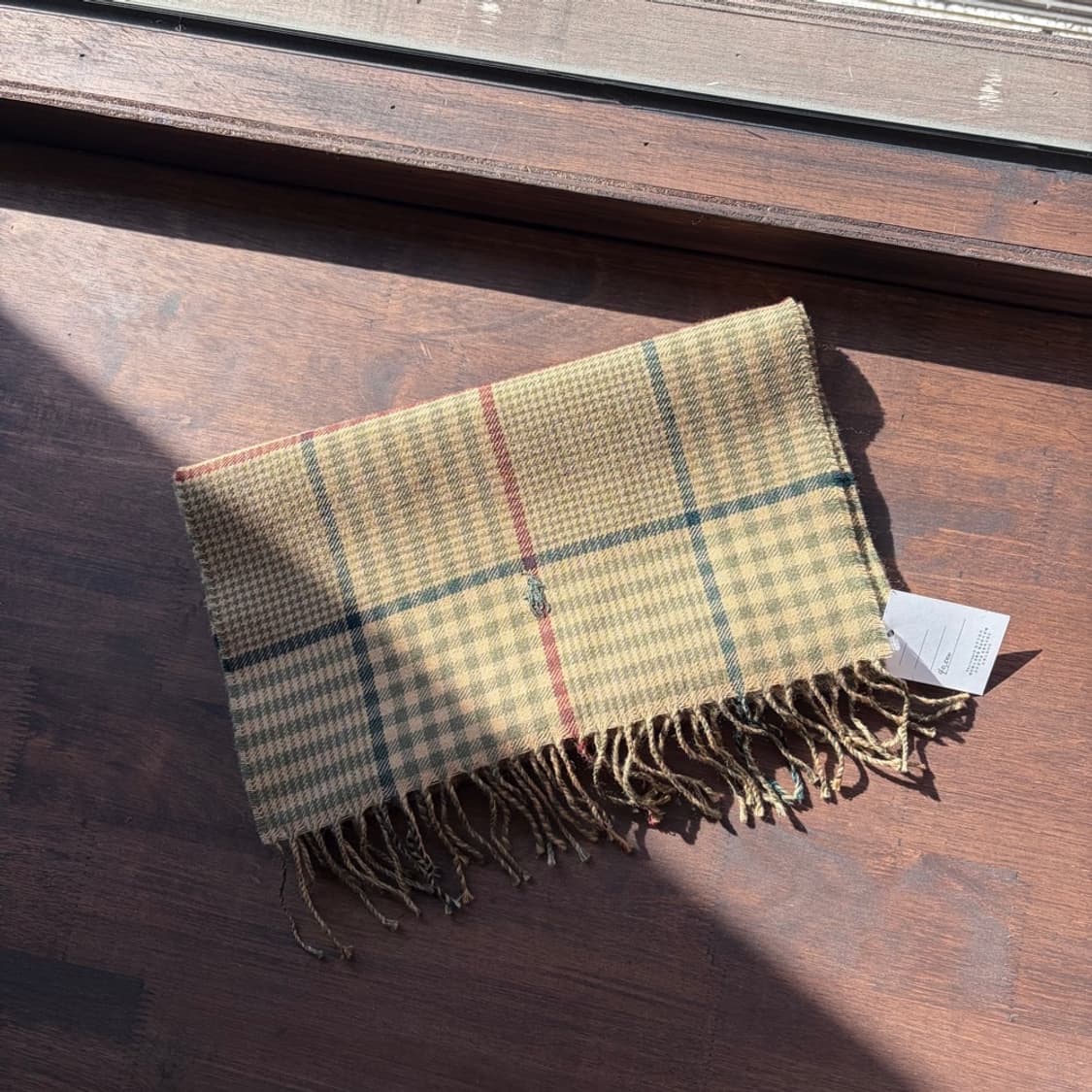 15803- 폴로 랄프로렌 체크 머플러 (울 100%) 상품이미지1