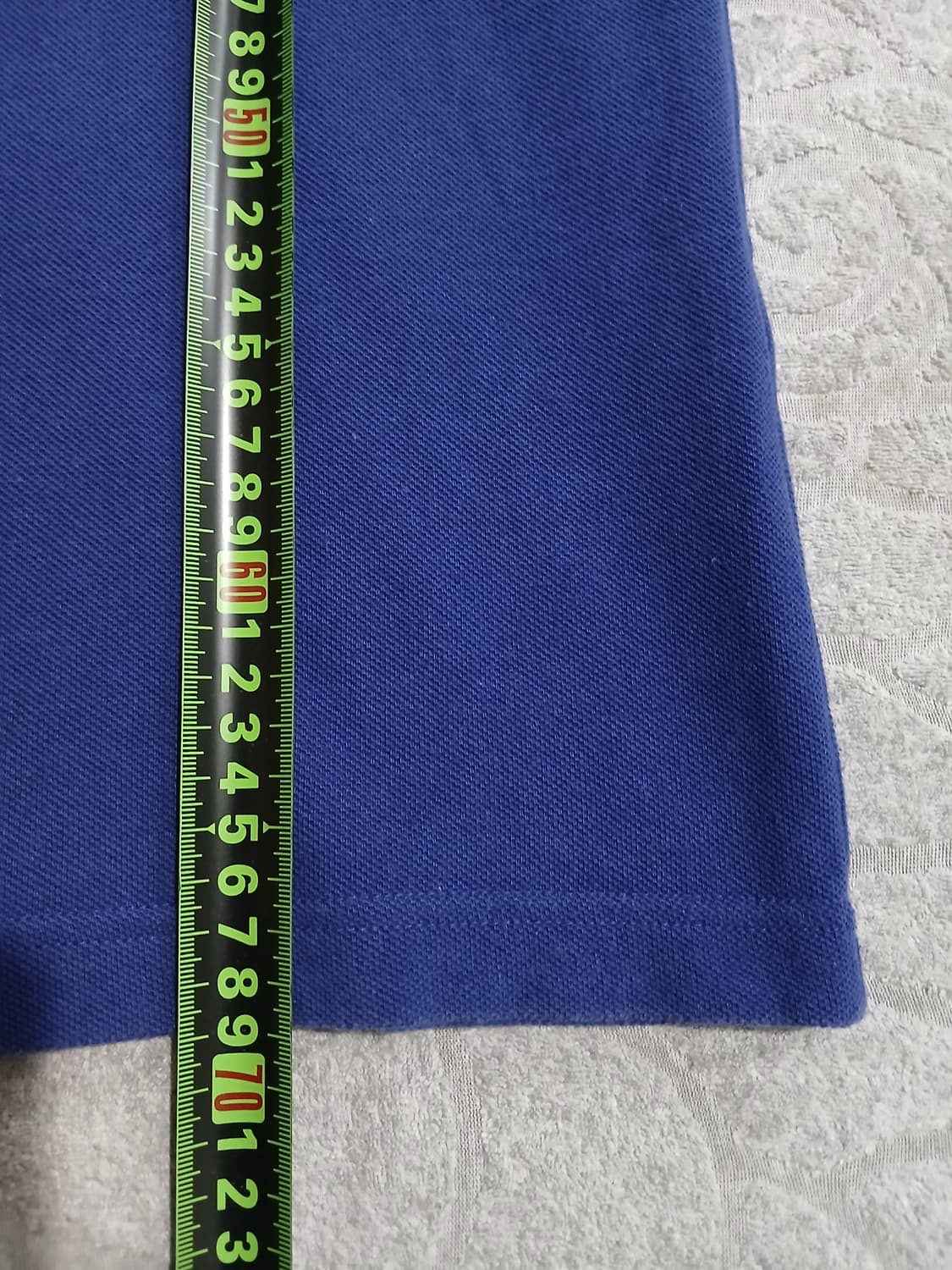 라코스테 블루 반팔 카라티 포인트 패치 M 상품이미지9