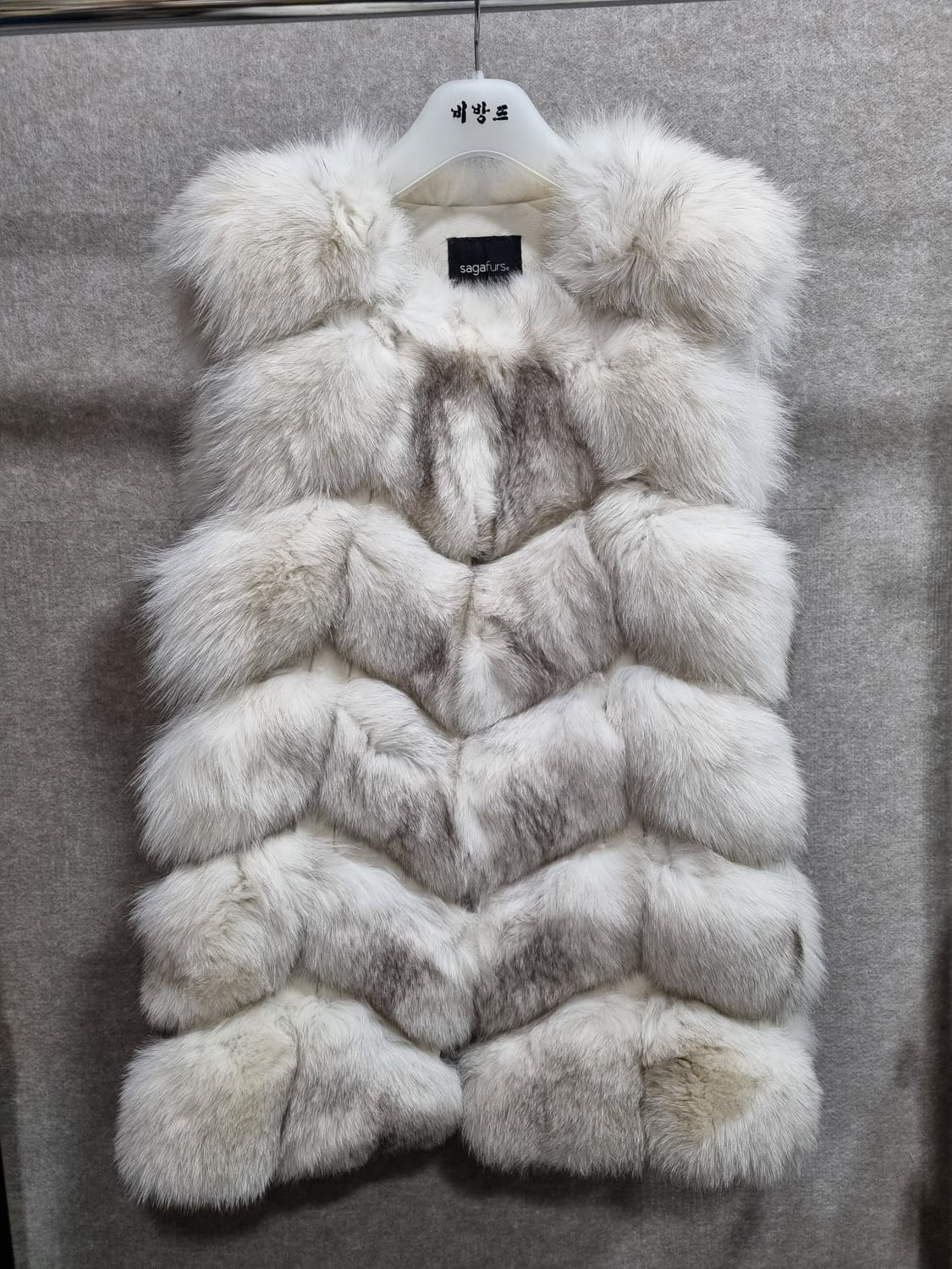 여성 free 사가 폭스퍼 베스트 조끼 상품이미지1