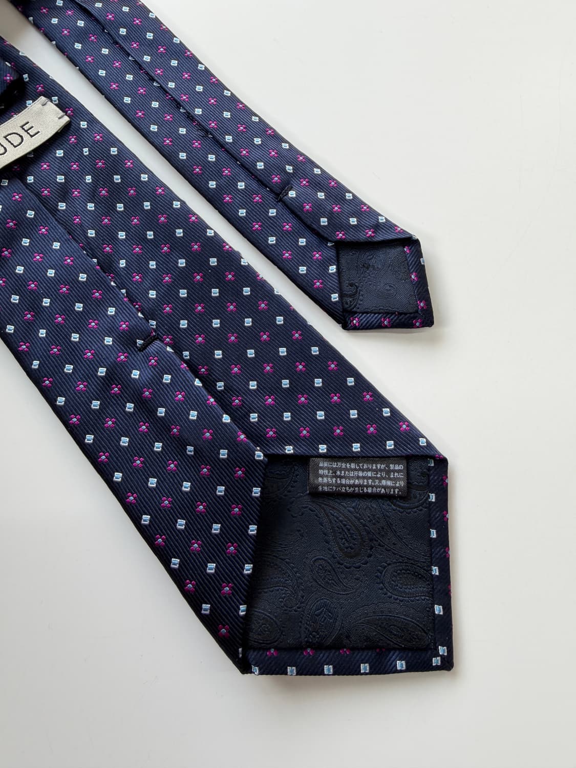 빈티지 실크 넥타이 8.5cm 상품이미지5