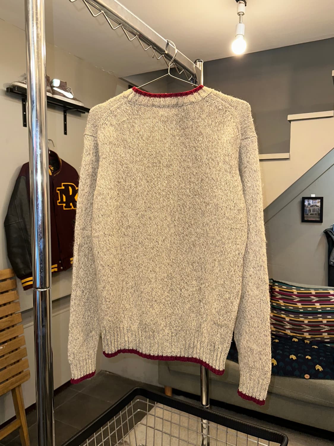 Old Beams wool line detail knitwear  상품이미지9