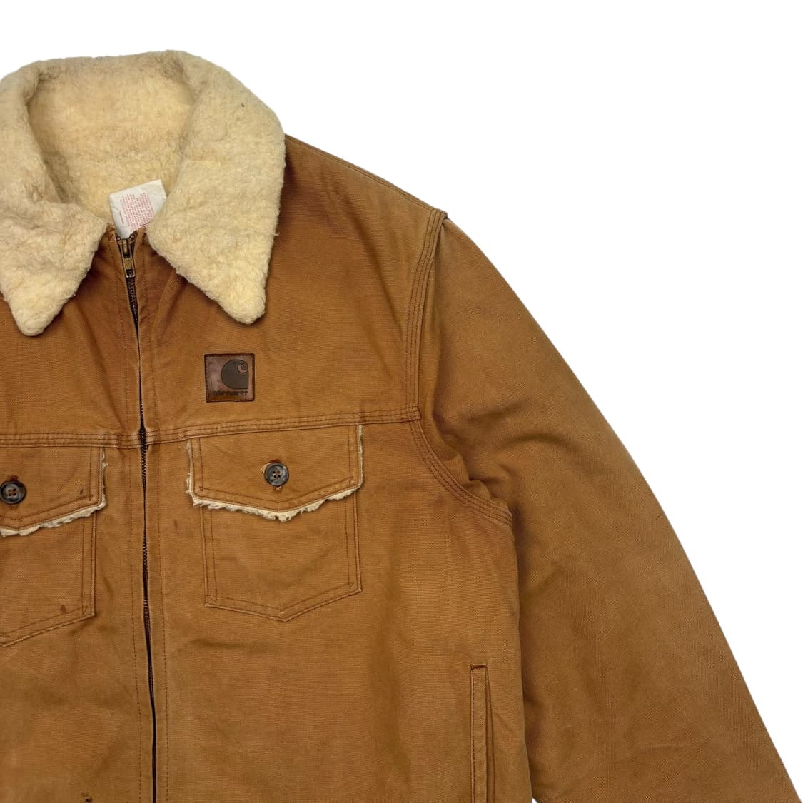 칼하트 마일스 쉐르파 된장 워크 자켓 M 상품이미지2