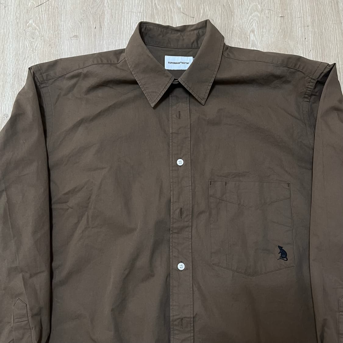 에스피오나지 남성 옥스포드 오버 셔츠 M/95  상품이미지2