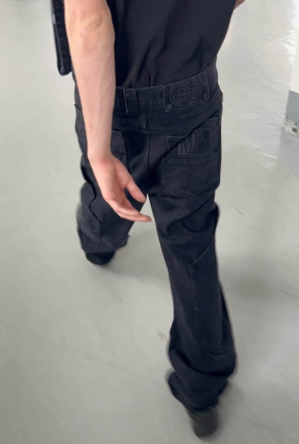 MPa CALF POCKET PANTS (BLACK) 상품이미지1