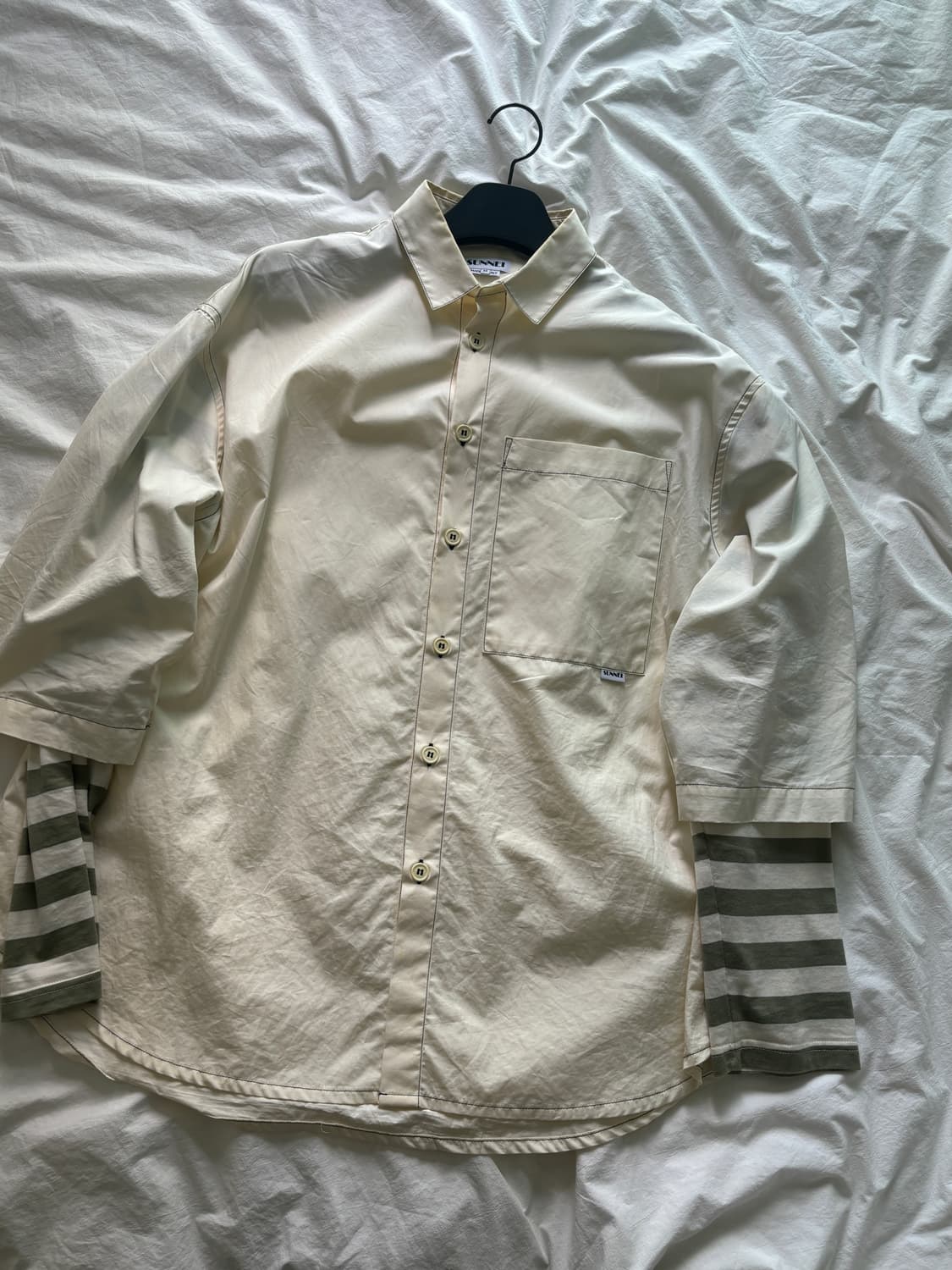 SUNNEI 써네이 더블 오버셔츠 M 상품이미지2