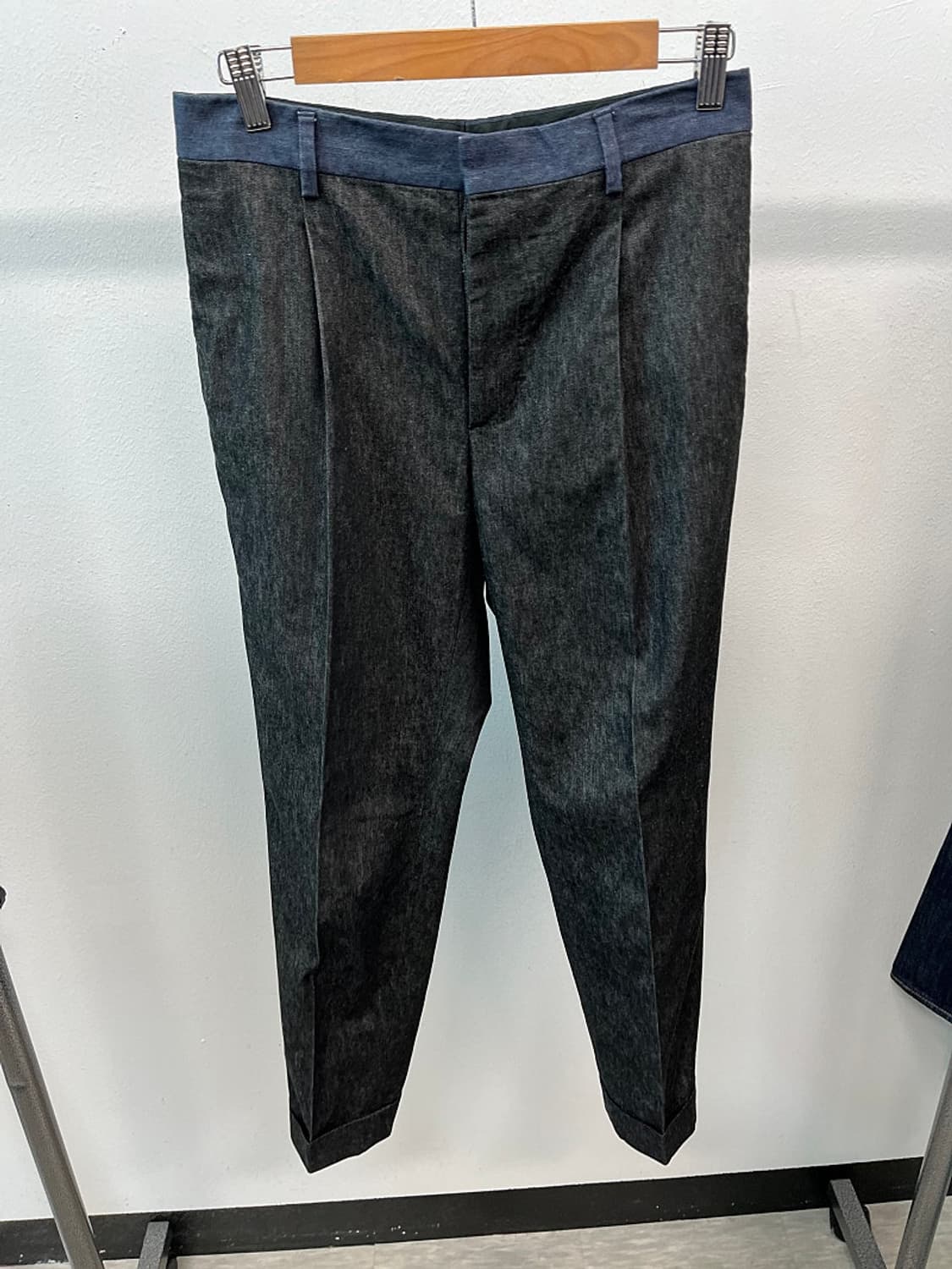 29) 발렌티노 데님 린넨 슬랙스  상품이미지1