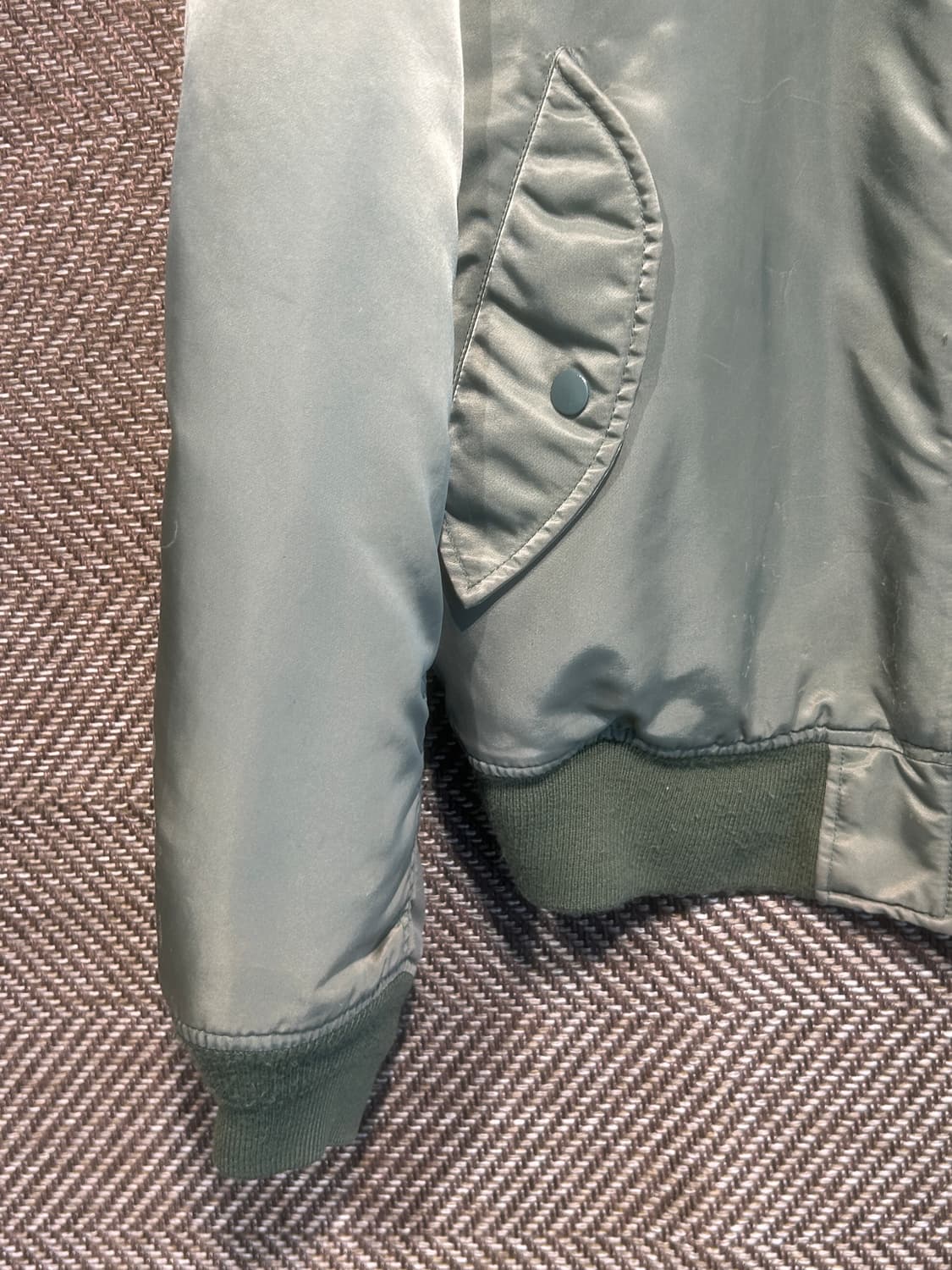 빈티지워싱 밀리터리 항공점퍼 상품이미지7