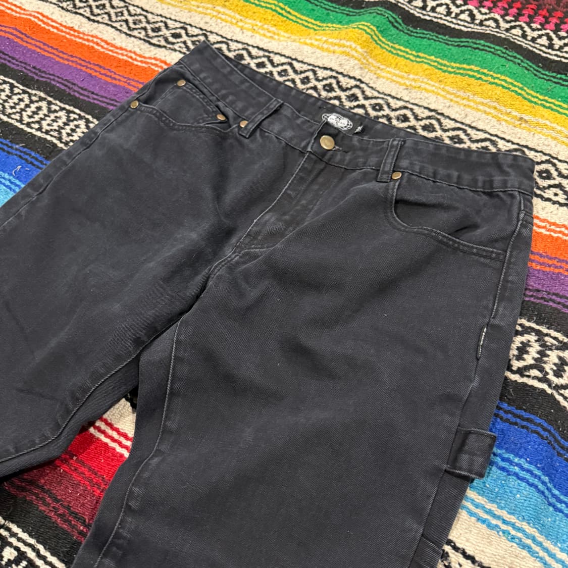 Wu wear 블랙진 34“ 상품이미지3