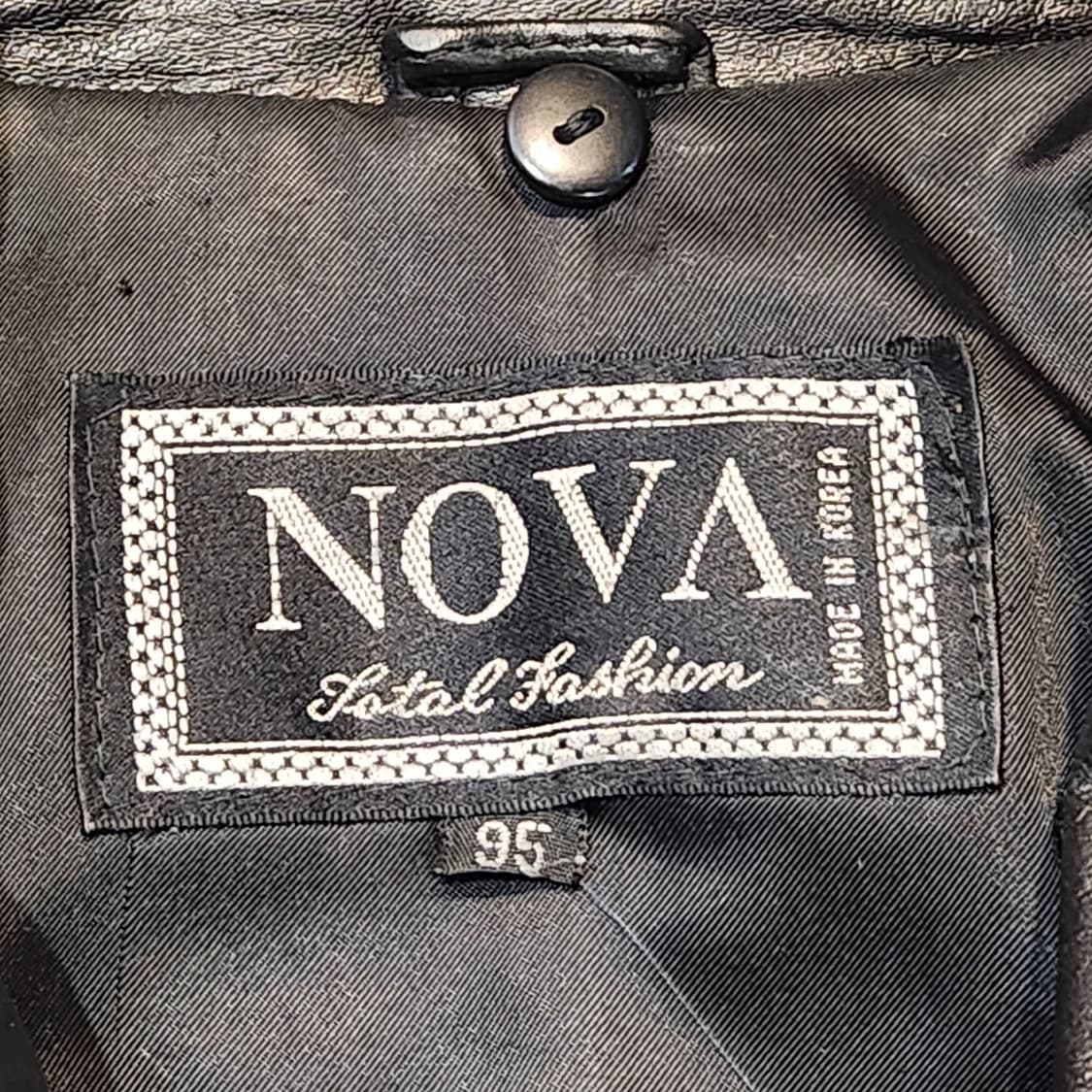 NOVA 블랙 가죽 자켓 (95) 상품이미지2