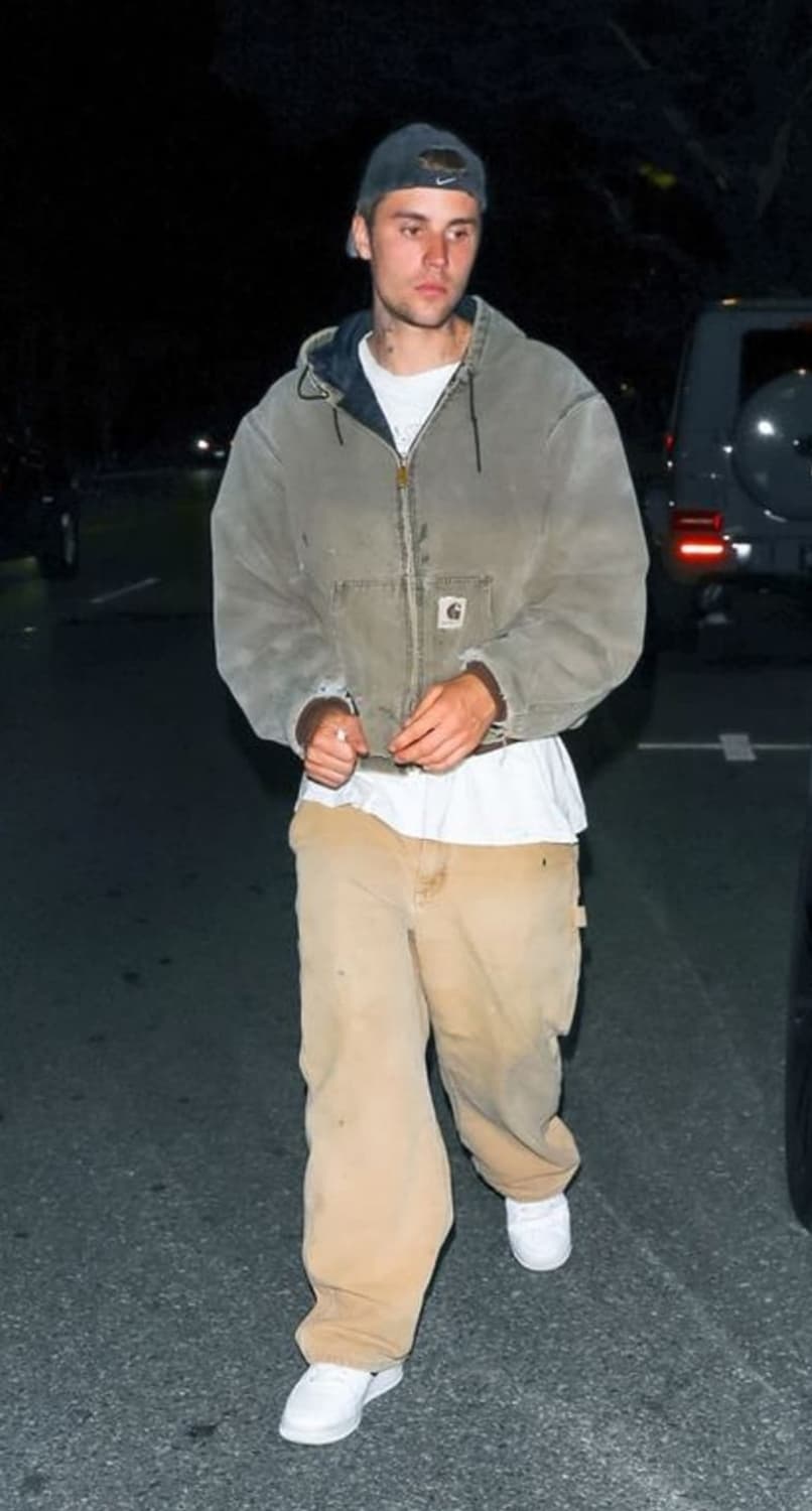 빈티지 칼하트 싱글니 카펜터 팬츠 B11BRN 상품이미지2