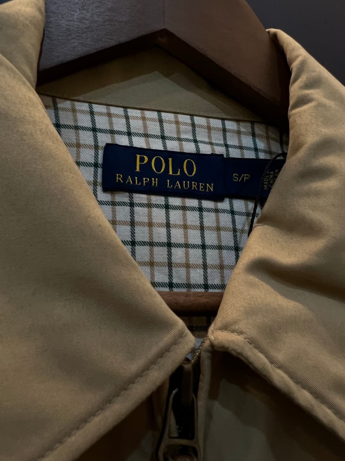 폴로 랄프로렌 베이지 코튼 자켓 상품이미지3
