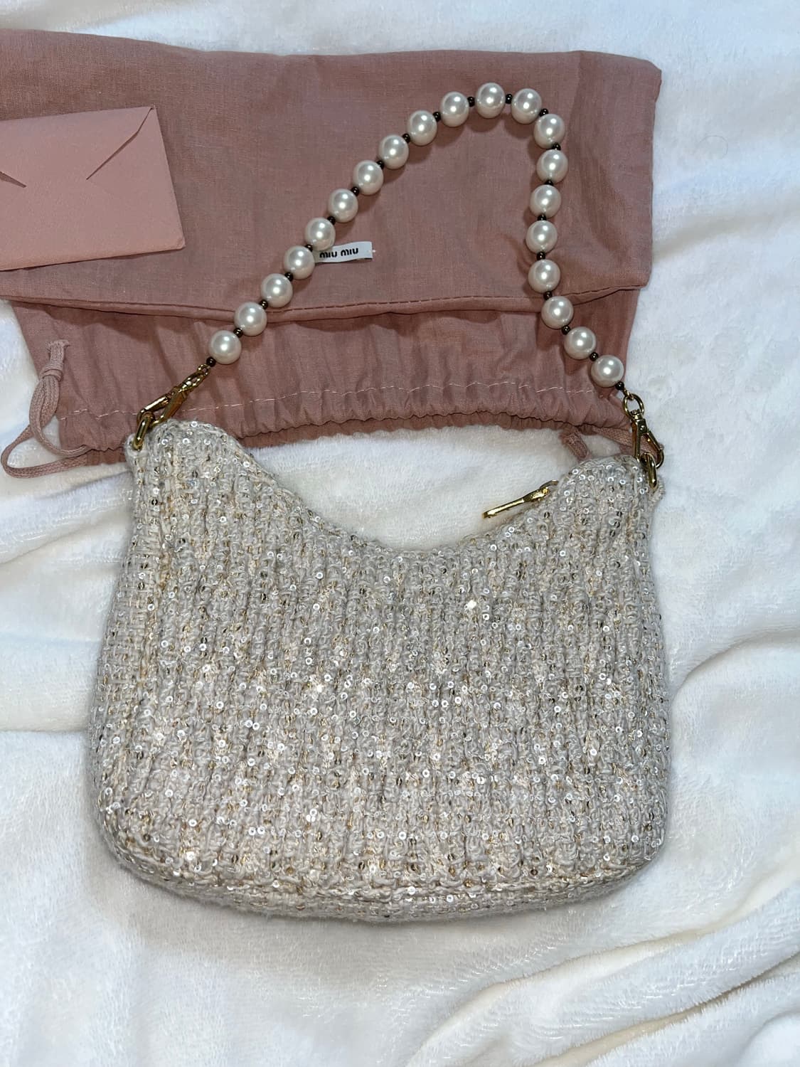 [정품] 미우미우 숄더백 크로스백 가방 백 트위드  상품이미지2