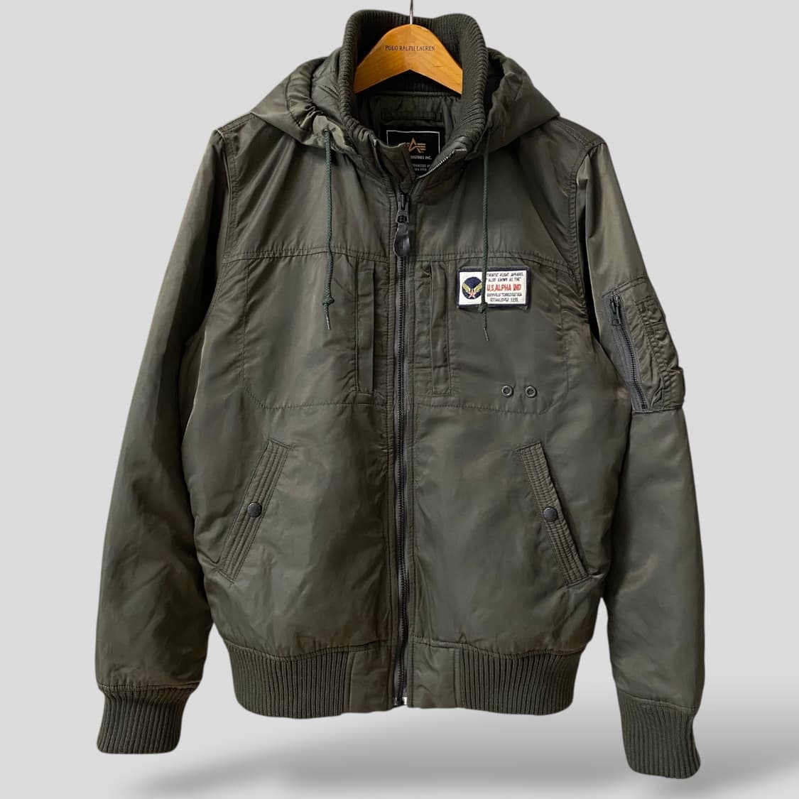 (XL)알파인더스트 플라이트 자켓 상품이미지1