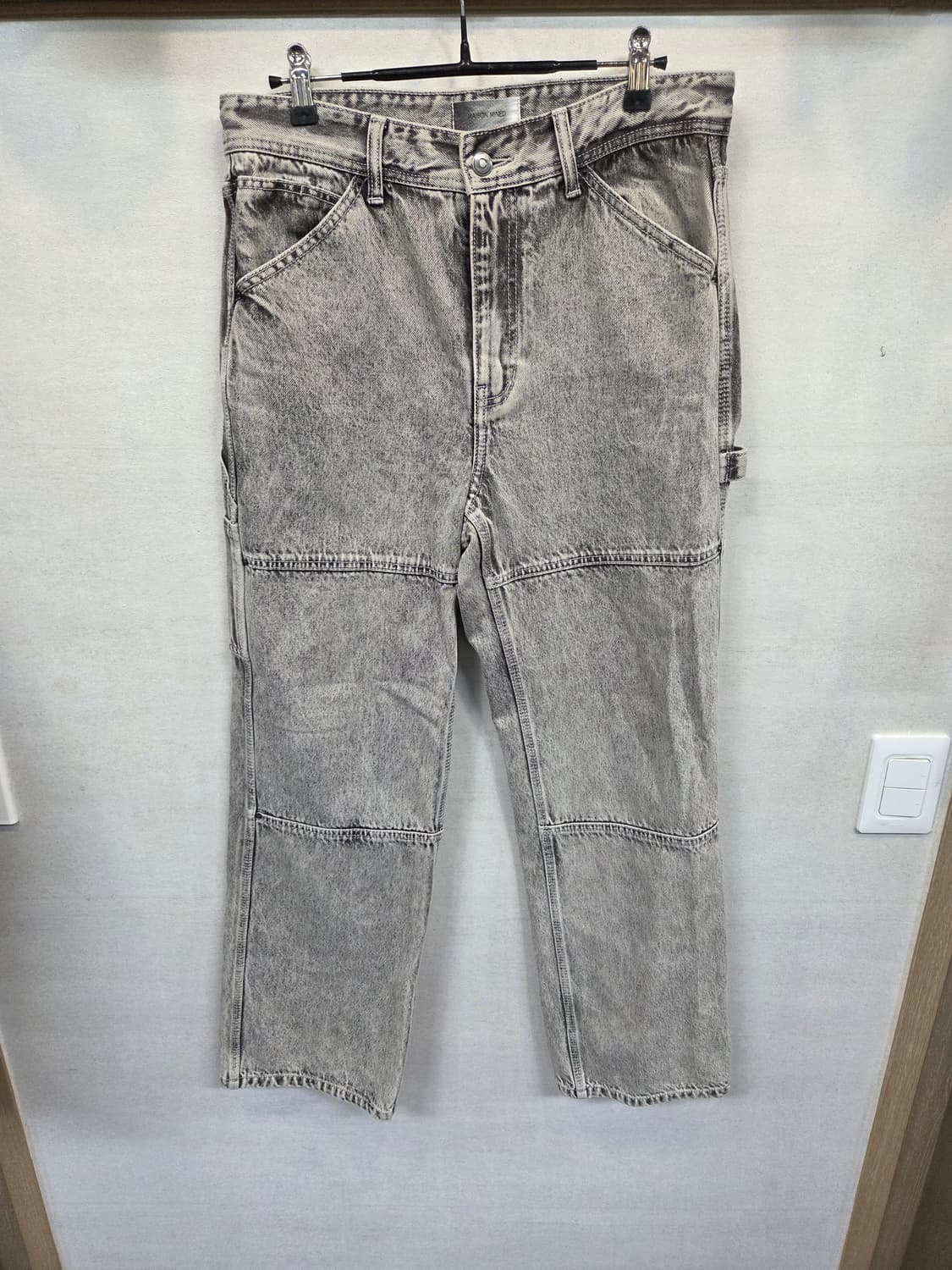 메종미네드 화이트 스프레드 카펜터 데님 팬츠 48 대략 30 상품이미지1