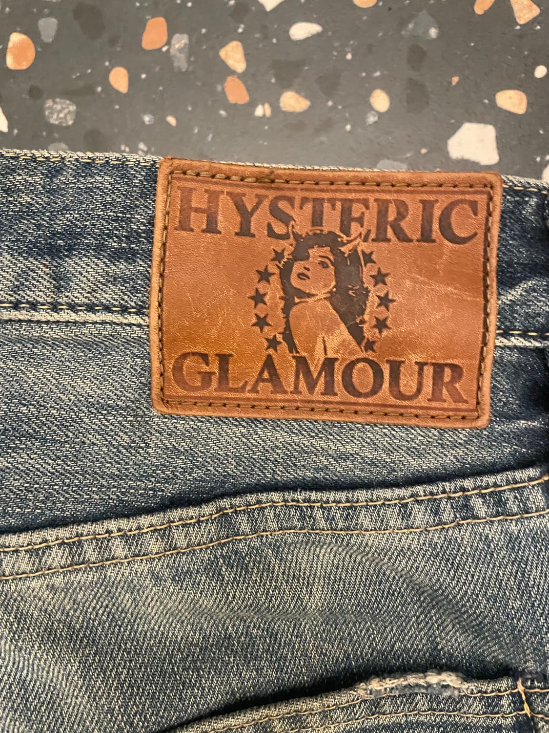 히스테릭글레머 스터드 데님 상품이미지3