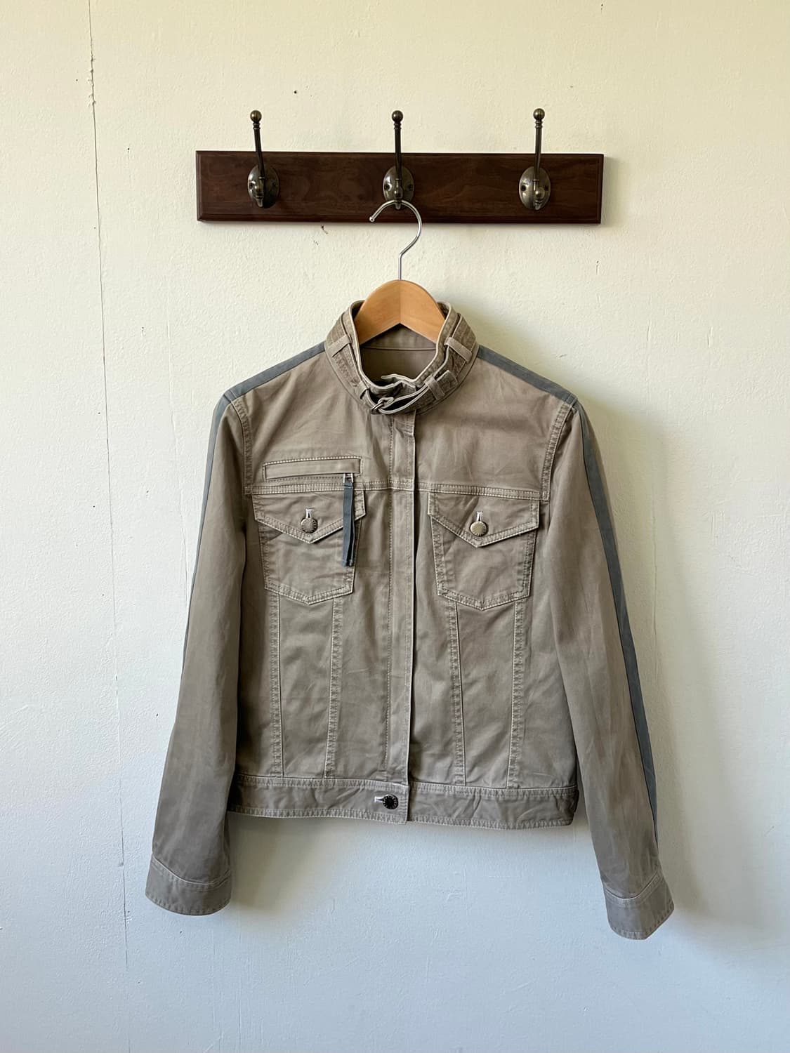 LOUNIE 트랙 바이커 자켓 상품이미지1