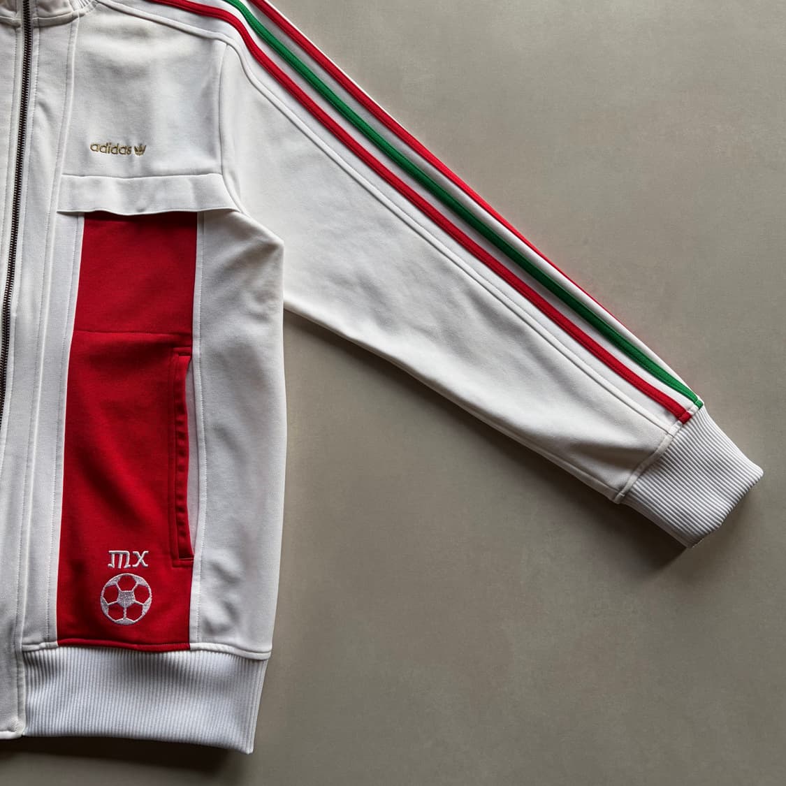 [L]아디다스 멕시코 월드컵 화이트 트랙탑 져지 상품이미지8