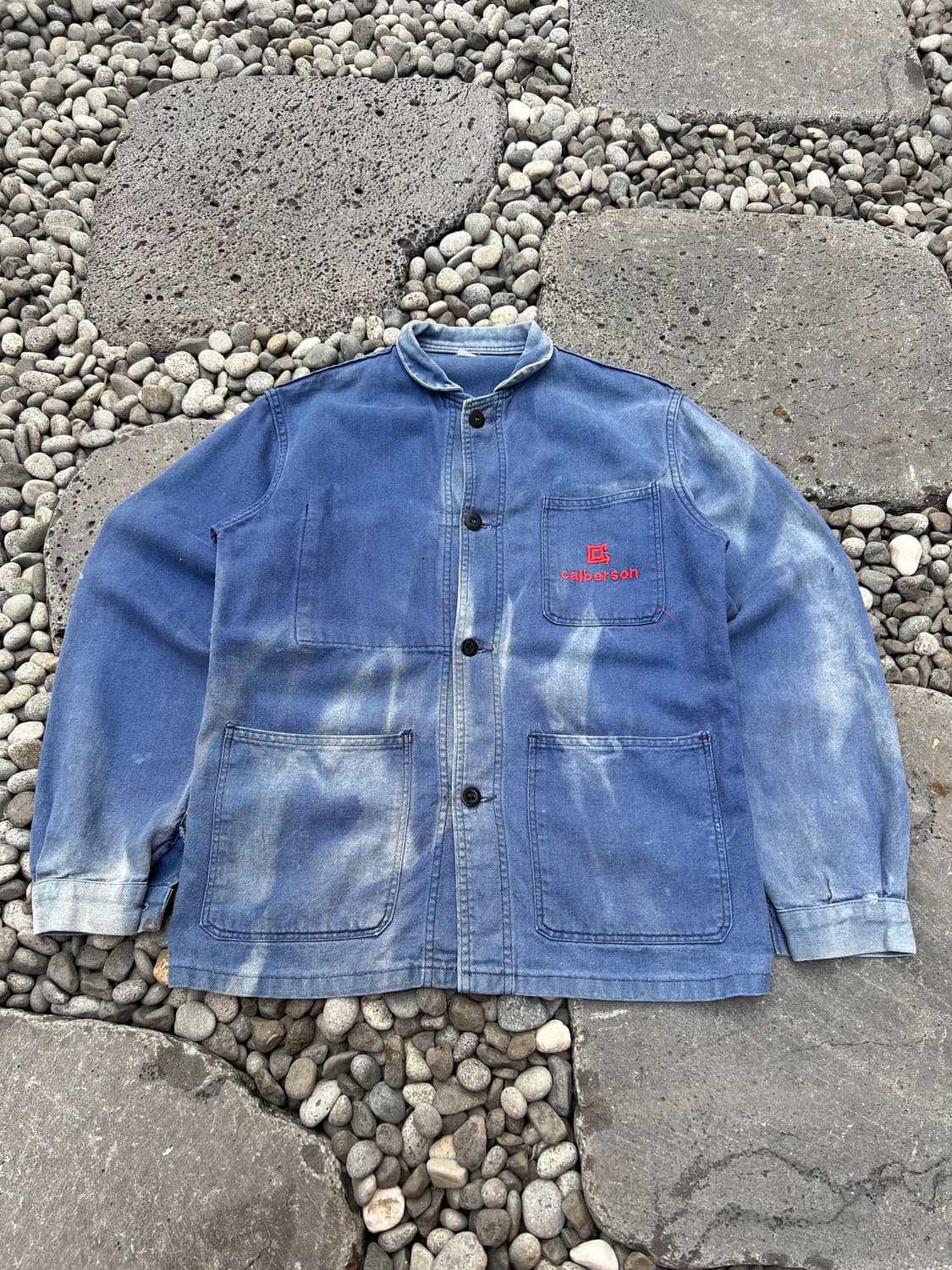 HARD WASHING SUN FADED OLD 프렌치워크자켓 상품이미지1