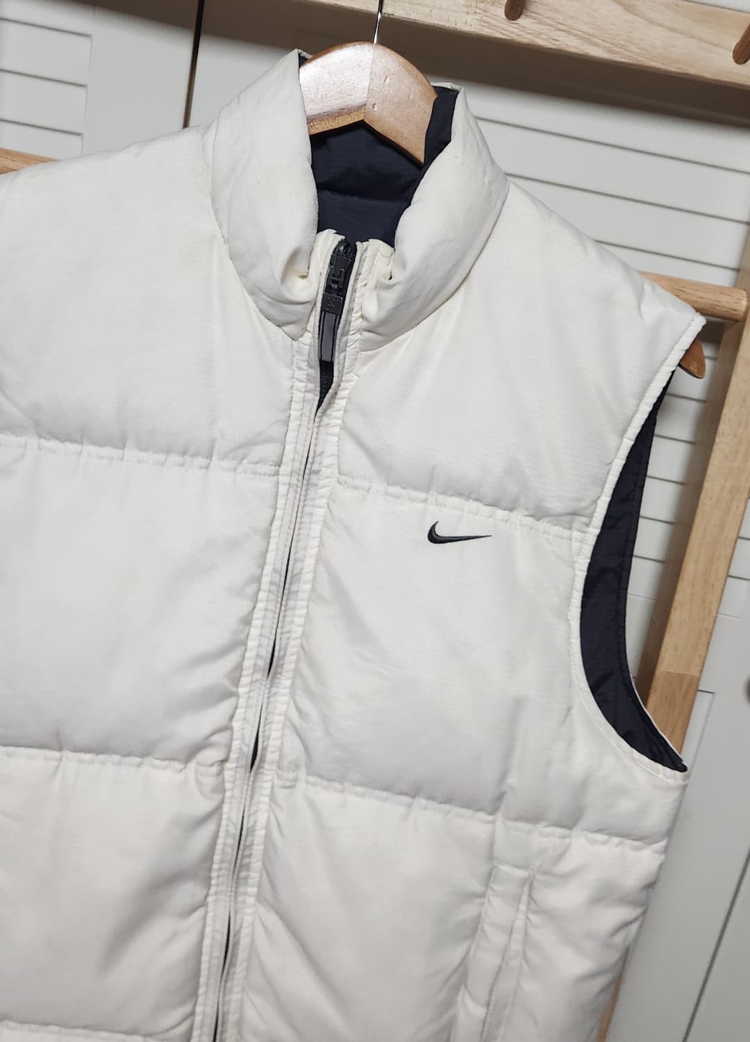 나이키 00s 빅로고 올드스쿨 양면 패딩 조끼 베스트 자켓 상품이미지9