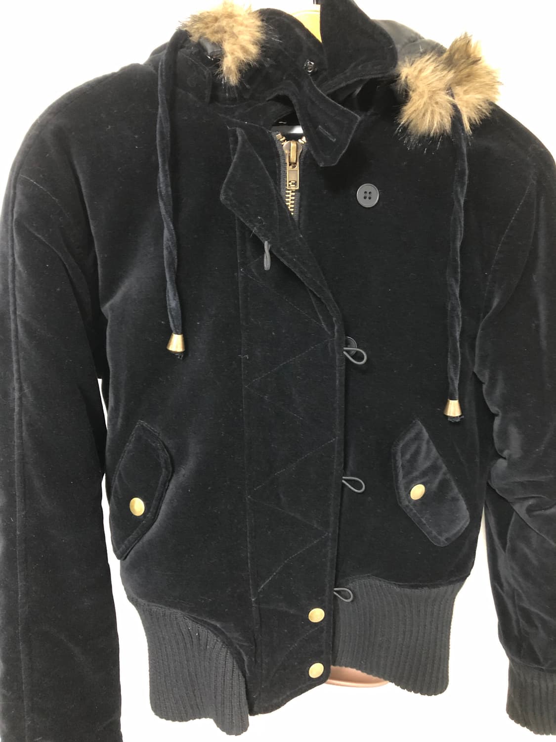 빈티지 퍼 점퍼 판매합니다 상품이미지1