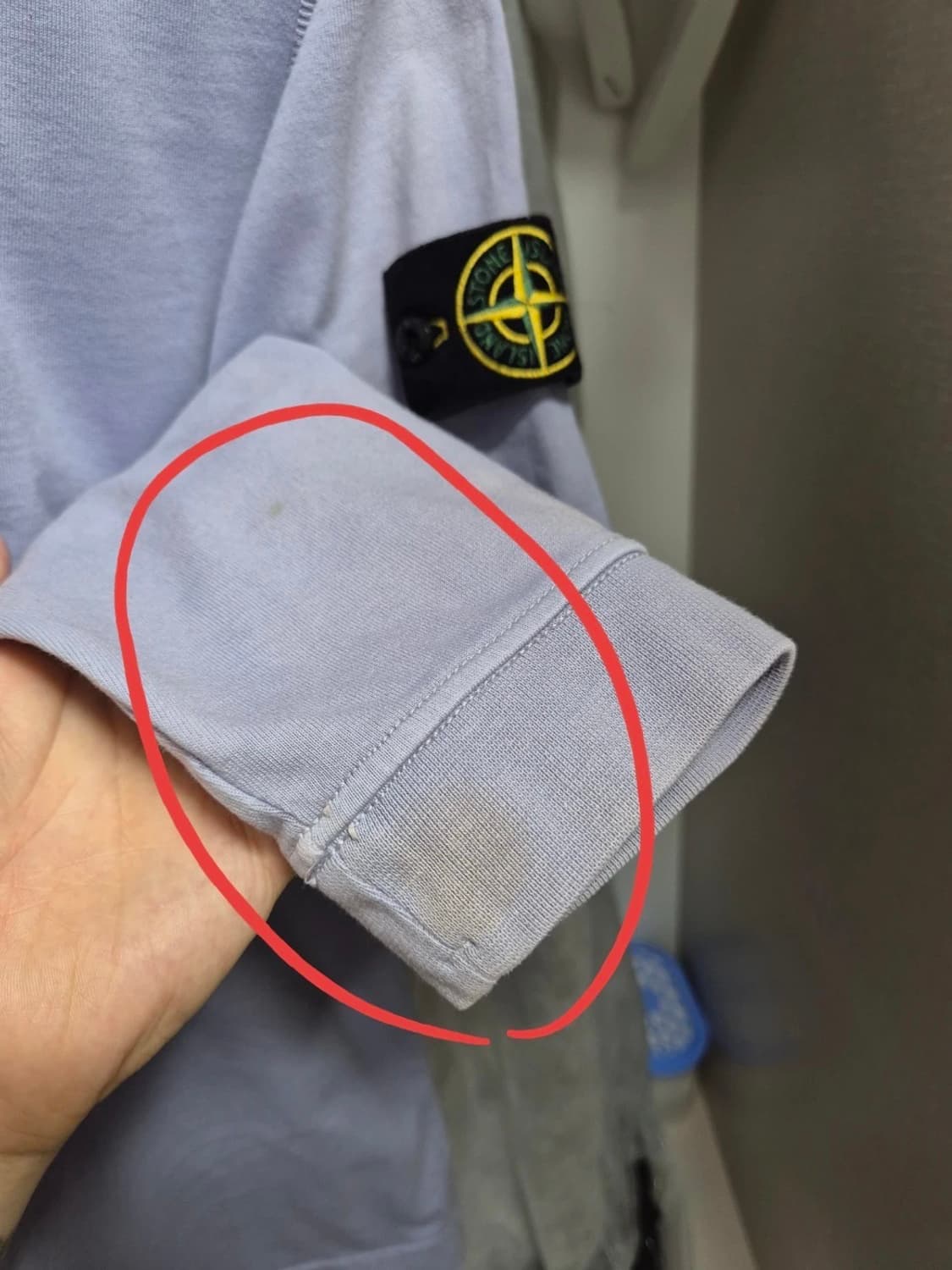 한글택 스톤아일랜드 롱슬리브 맨투맨 95-M 상품이미지5