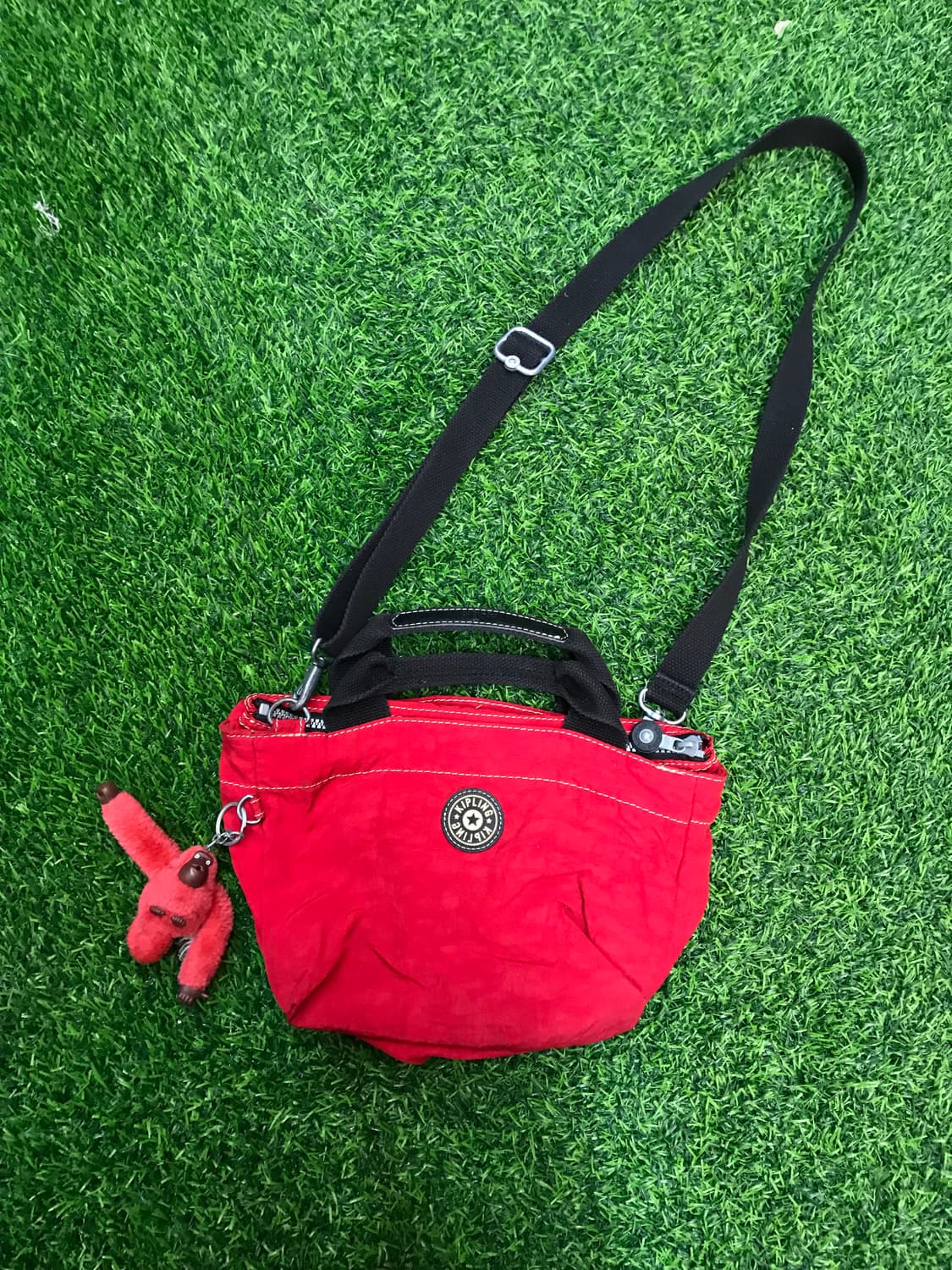 키플링 Kipling  미니 크로스백 레드 상품이미지1