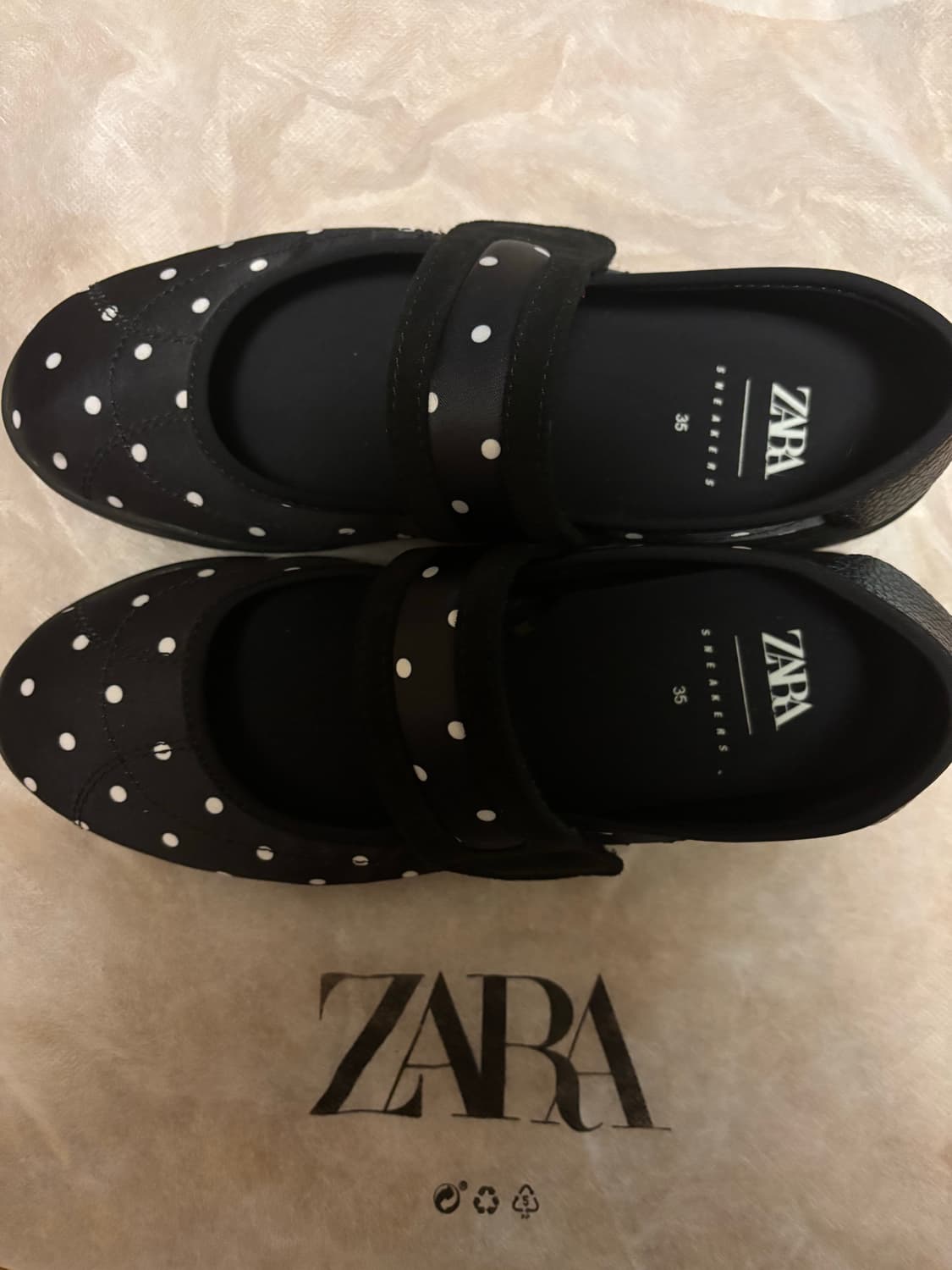 자라 25F/W 도트 메리제인 35/230 상품이미지1