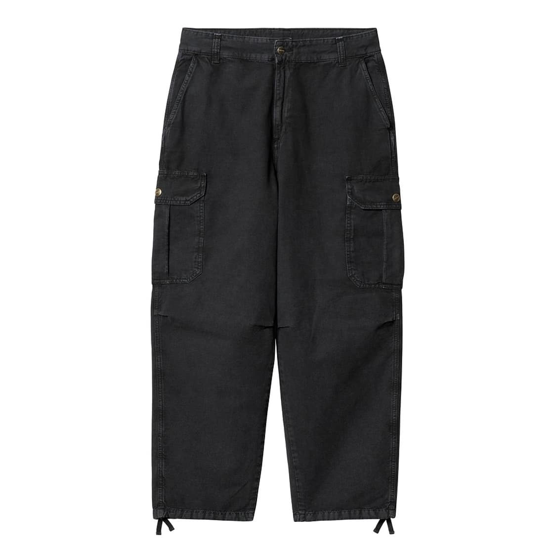칼하트wip 스탠톤 카고 허버드 팬츠 블랙 스톤 다이드 XL사이즈 상품이미지1