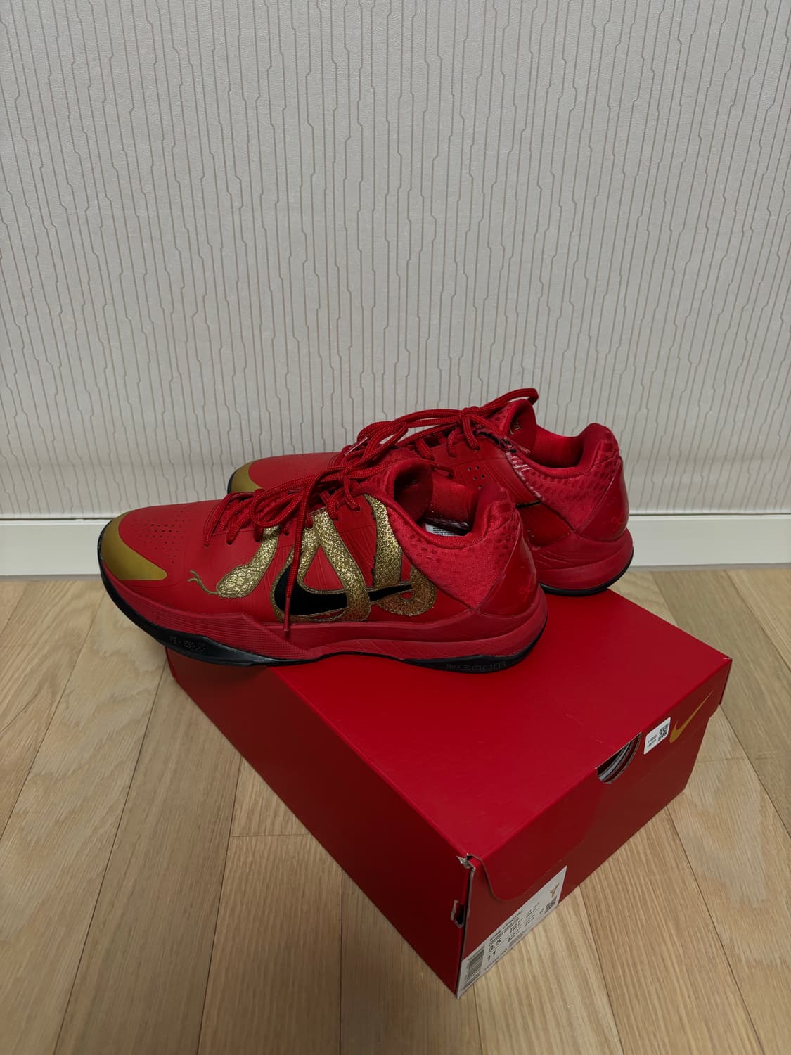 나이키 코비5 프로트로 레드(275 사이즈) 상품이미지2