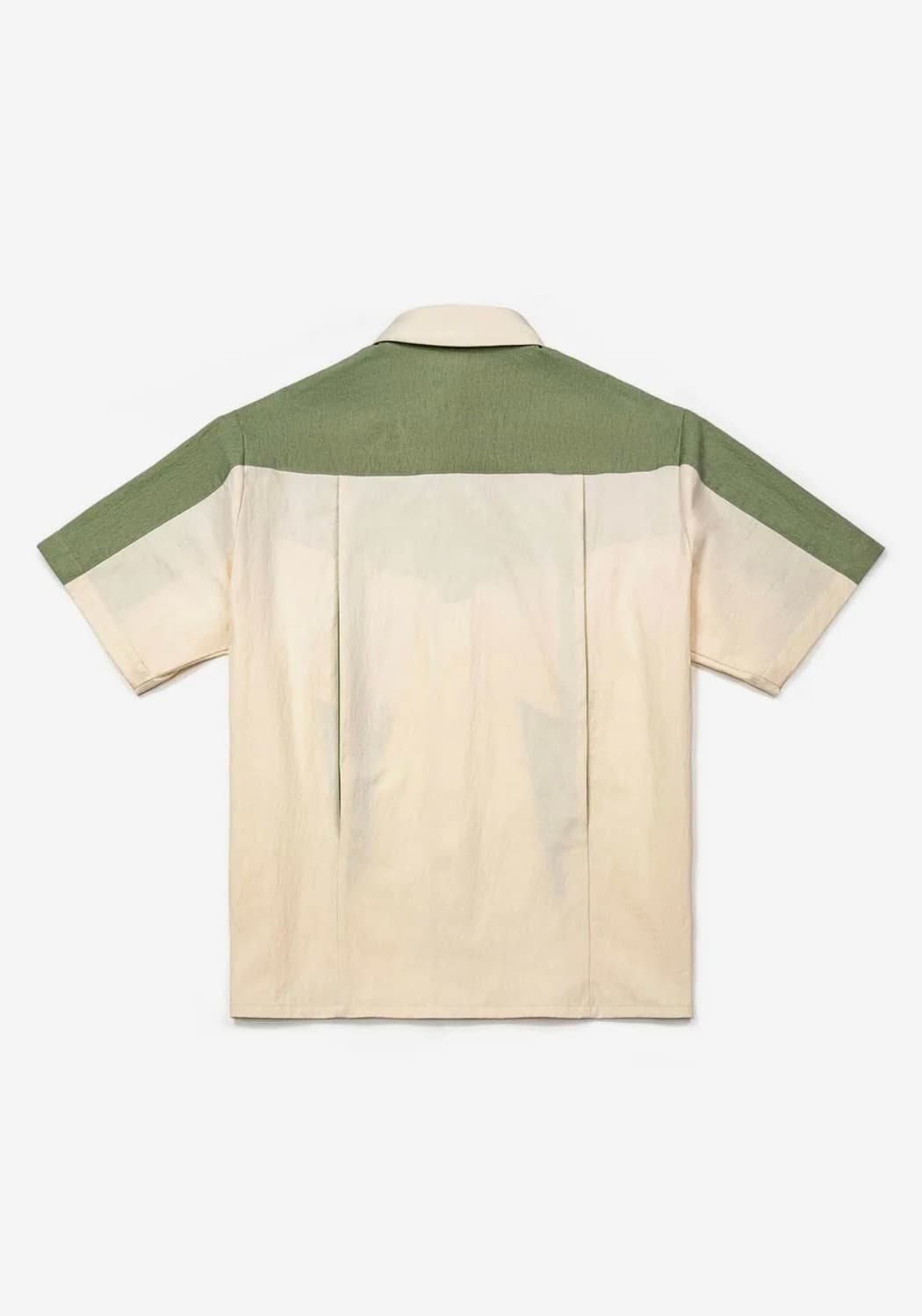 2) 이외들 토끼풀 패치 볼링셔츠 그린 상품이미지3